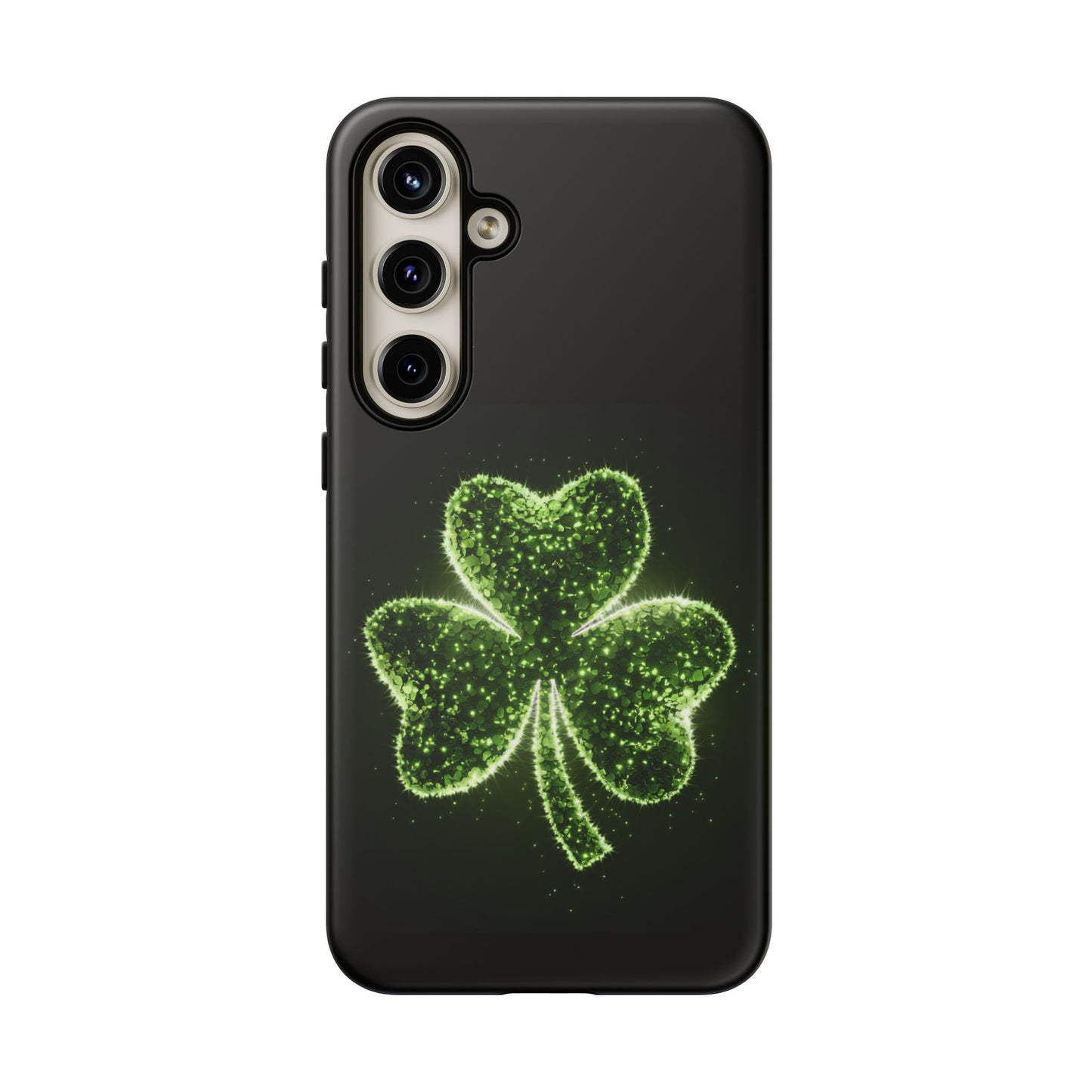 Phone Case - Shiny Shamrock Design for Samsung Galaxy
