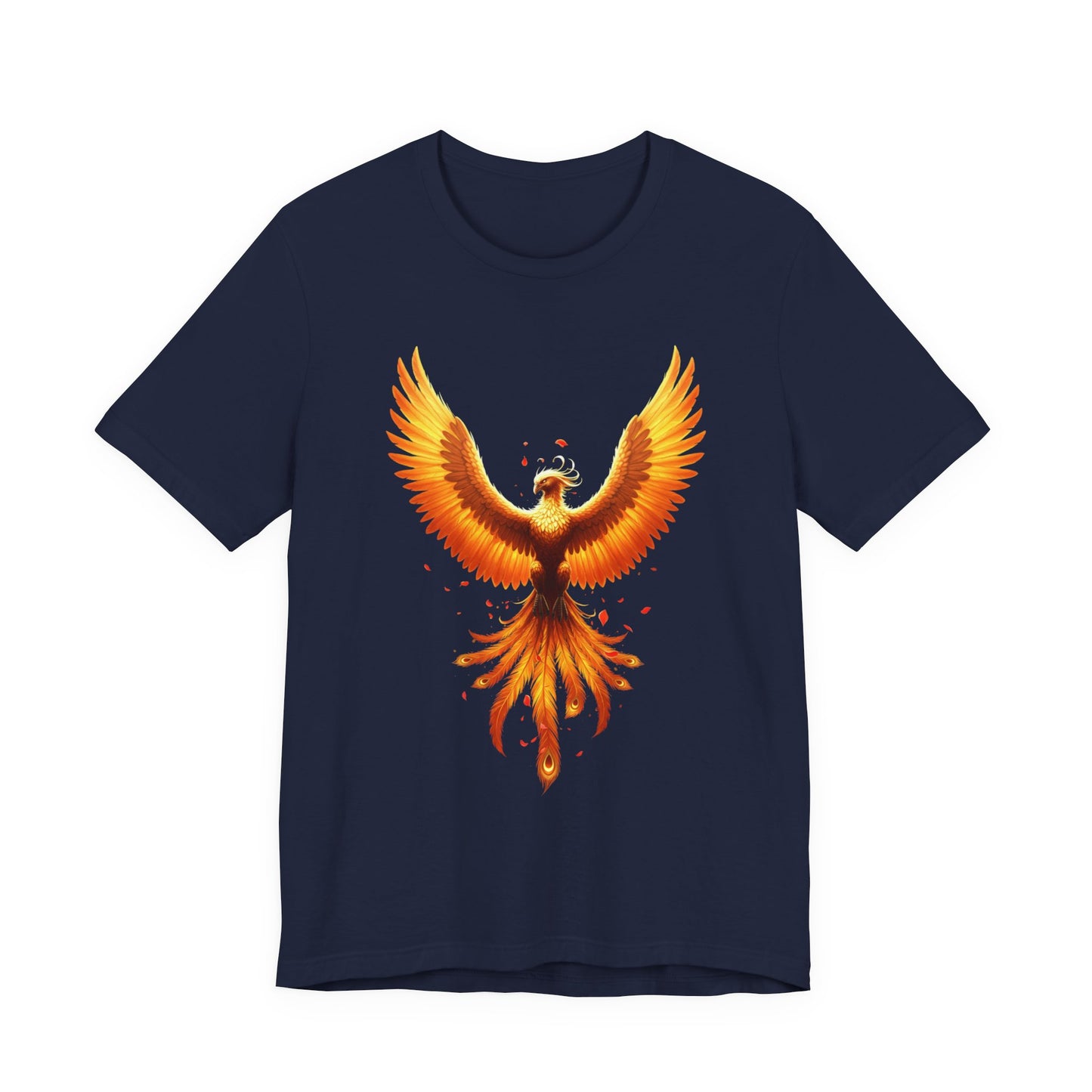 Phoenix Rising Shirt • Fiery Phoenix Graphic Tee • Rebirth Transformation Myth Shirt • Firebird Art Tee • Unisex Gift Tee XS‑5XL