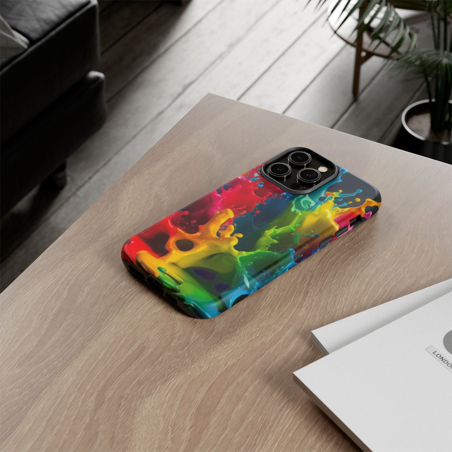 Vibrant Splash iPhone Case - Color Burst iPhone Case