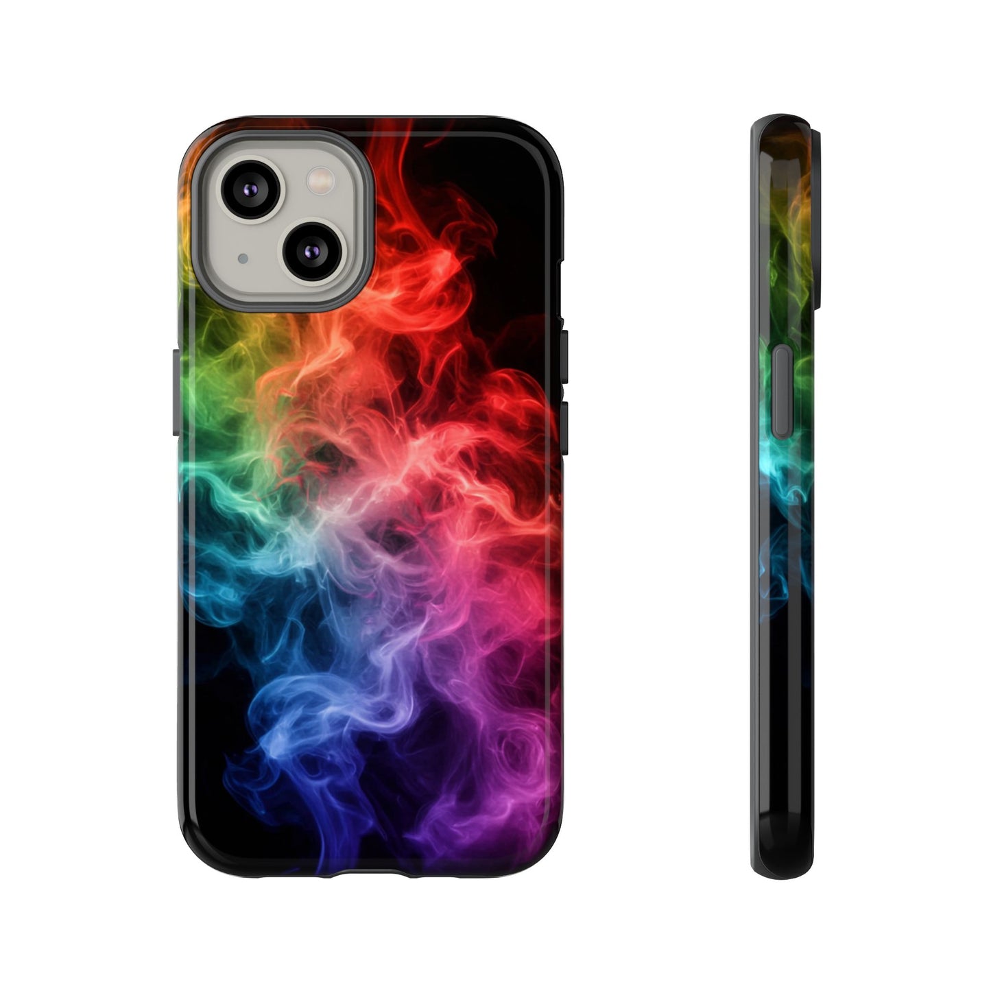 iPhone Case - Colorful Smoke Design