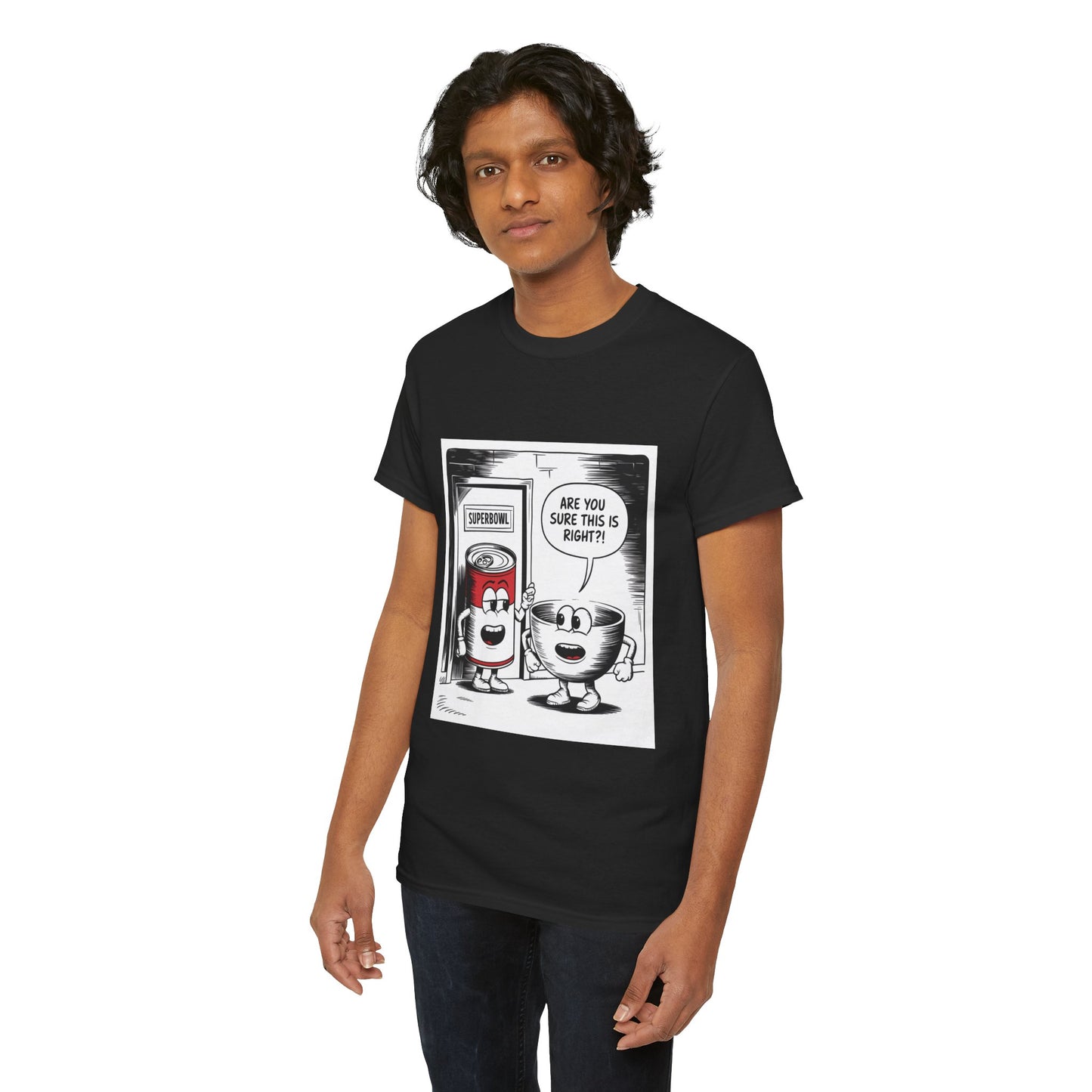 Comic Unisex Tee - Superbowl Design