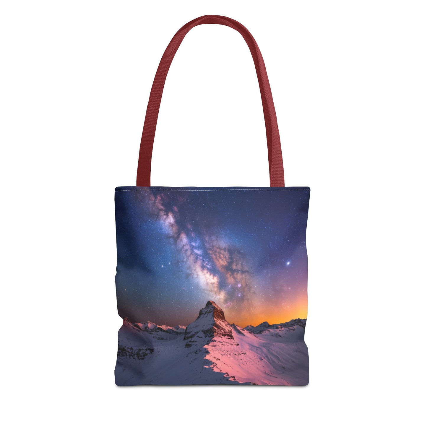 Stunning Mountain Galaxy Tote Bag - Nature Lover's Eco-Friendly Bag