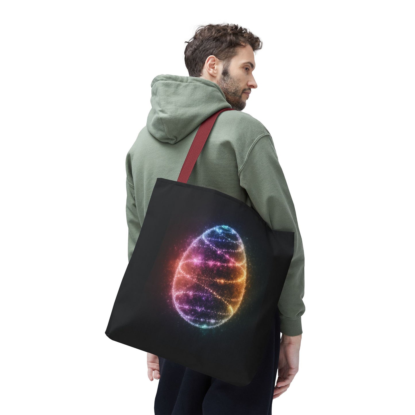 Bioluminescent Easter Egg Tote Bag