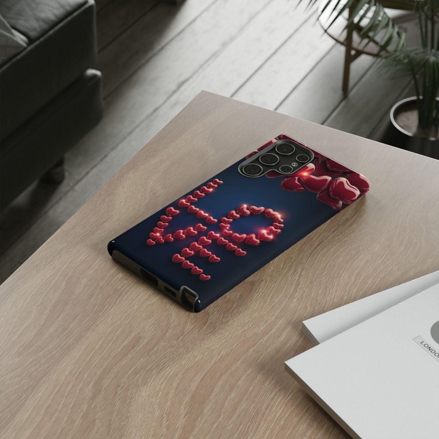Samsung Phone Case Love Hearts Tough Case