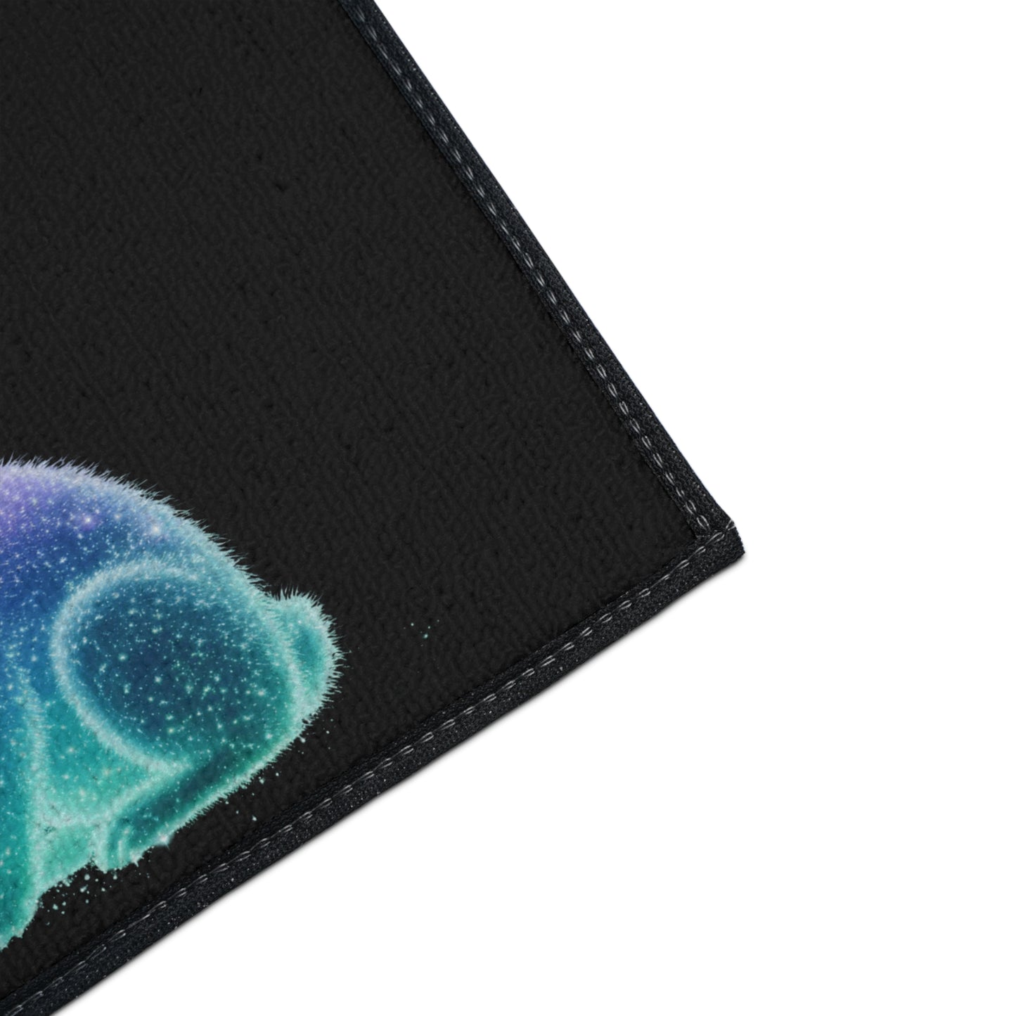 Floor Mat Bioluminescent Easter Bunny Welcome Mat Bunny Door Mat