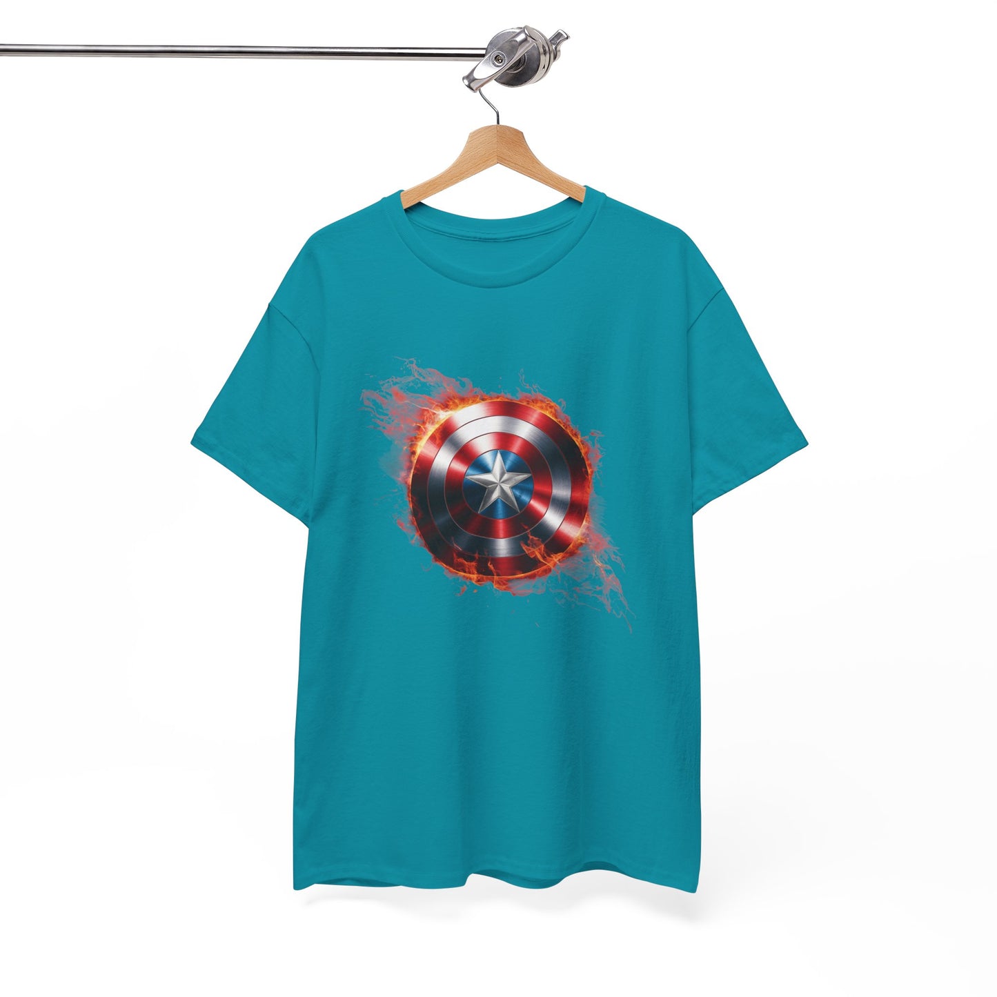 Captain America Flame Tee