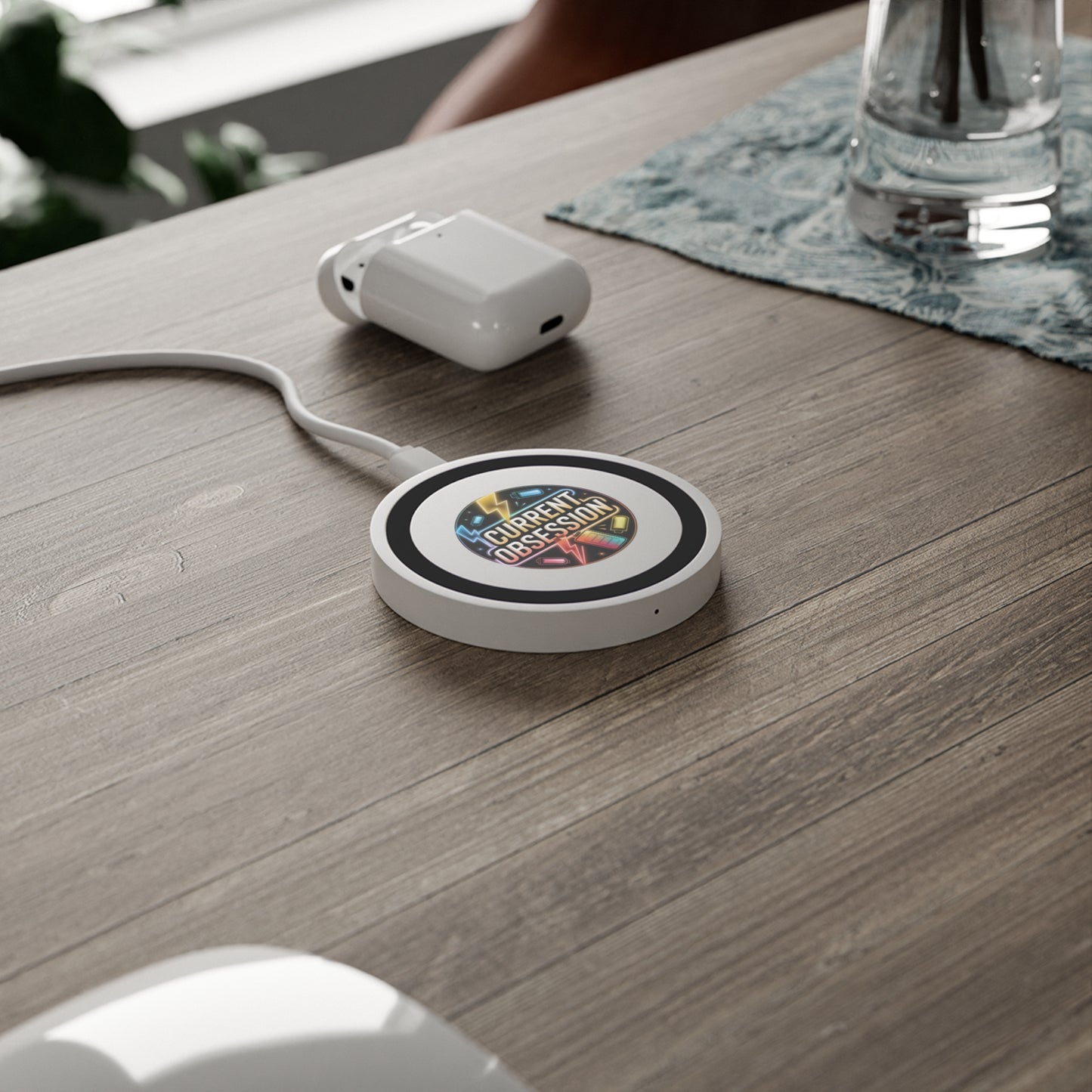 Wireless Charging Pad, Fun Quake Current Obsession Tech Gift, Charger Station