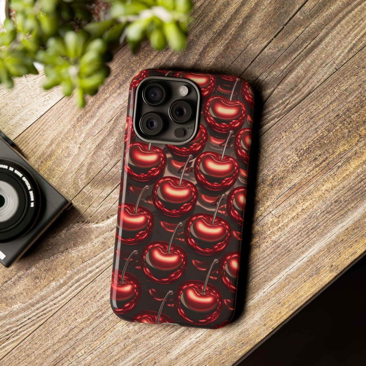 iPhone Case - Shiny Cherries Design