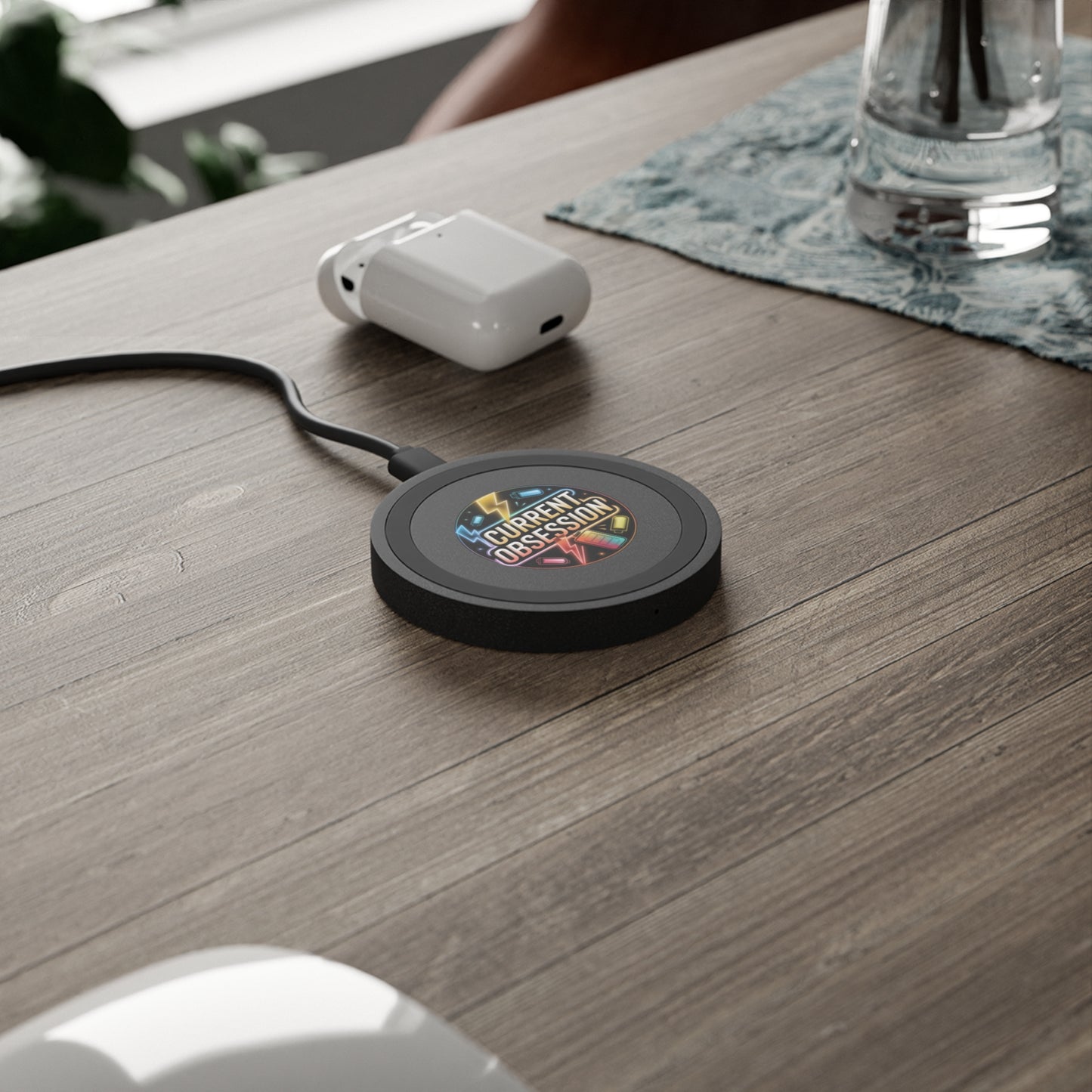 Wireless Charging Pad, Fun Quake Current Obsession Tech Gift, Charger Station
