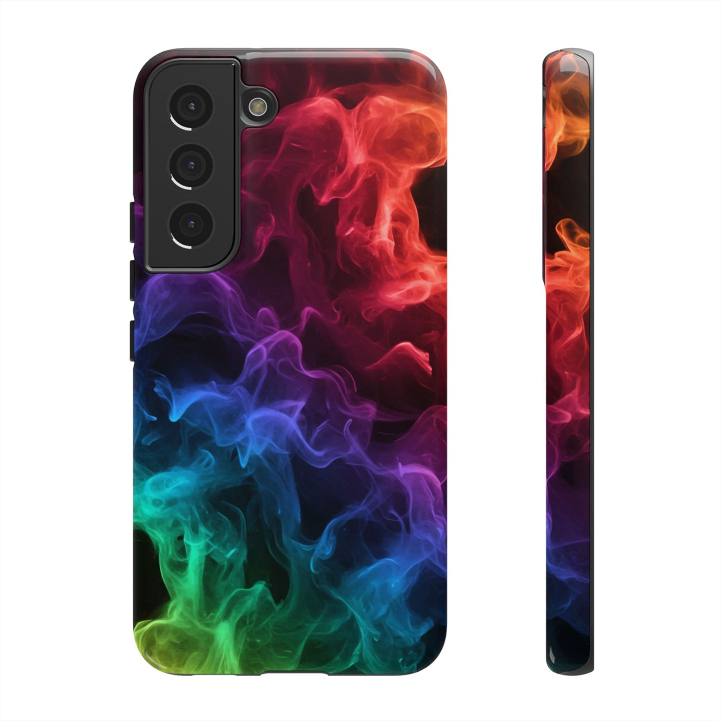 Samsung Tough Case - Colorful Smoke Design