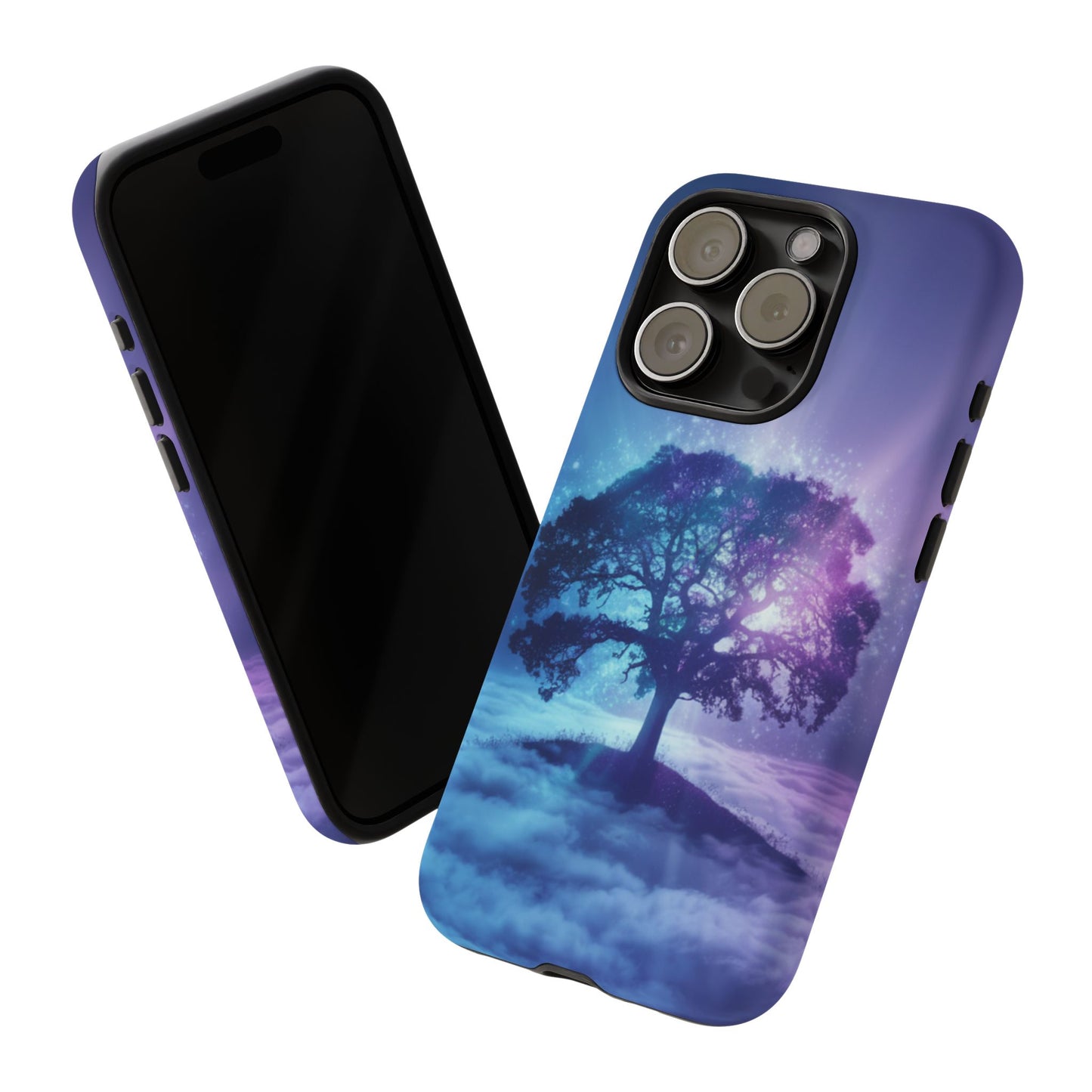 iPhone Case with Dreamy Tree Design