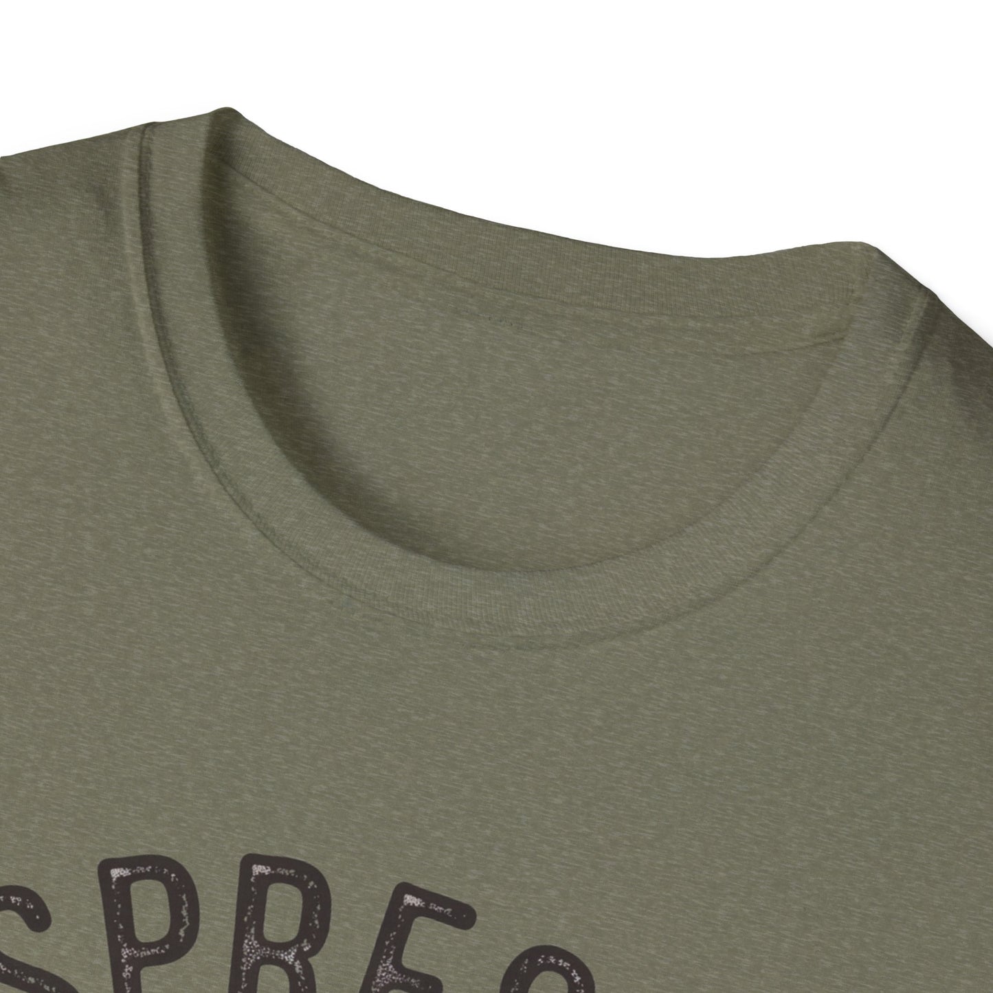 Espresso Yourself T‑Shirt • Funny Coffee Pun Graphic Tee • Musical Espresso Shirt • Caffeine Lover Gift • Coffee Humor Tee for Baristas