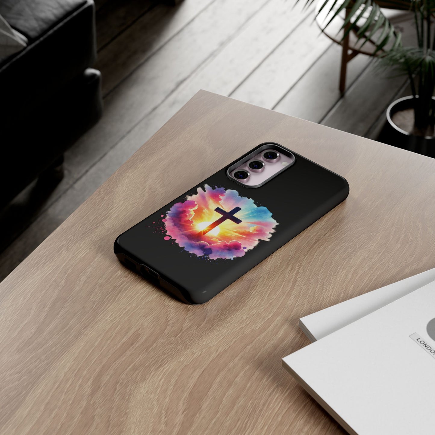 Samsung Case Inspirational Cross Phone Case Christian Phone Case Easter Samsung Case Cross Samsung Case Faith Phone Case