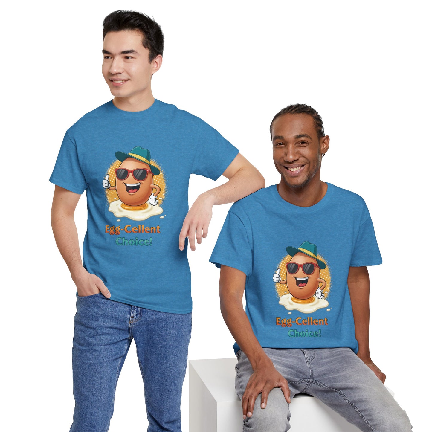 Funny Egg Shirt | Egg-Cellent Choice T-Shirt | Pun Food Tee | Breakfast Lover Gift | Cool Cartoon Egg Shirt | Dad Joke Shirt