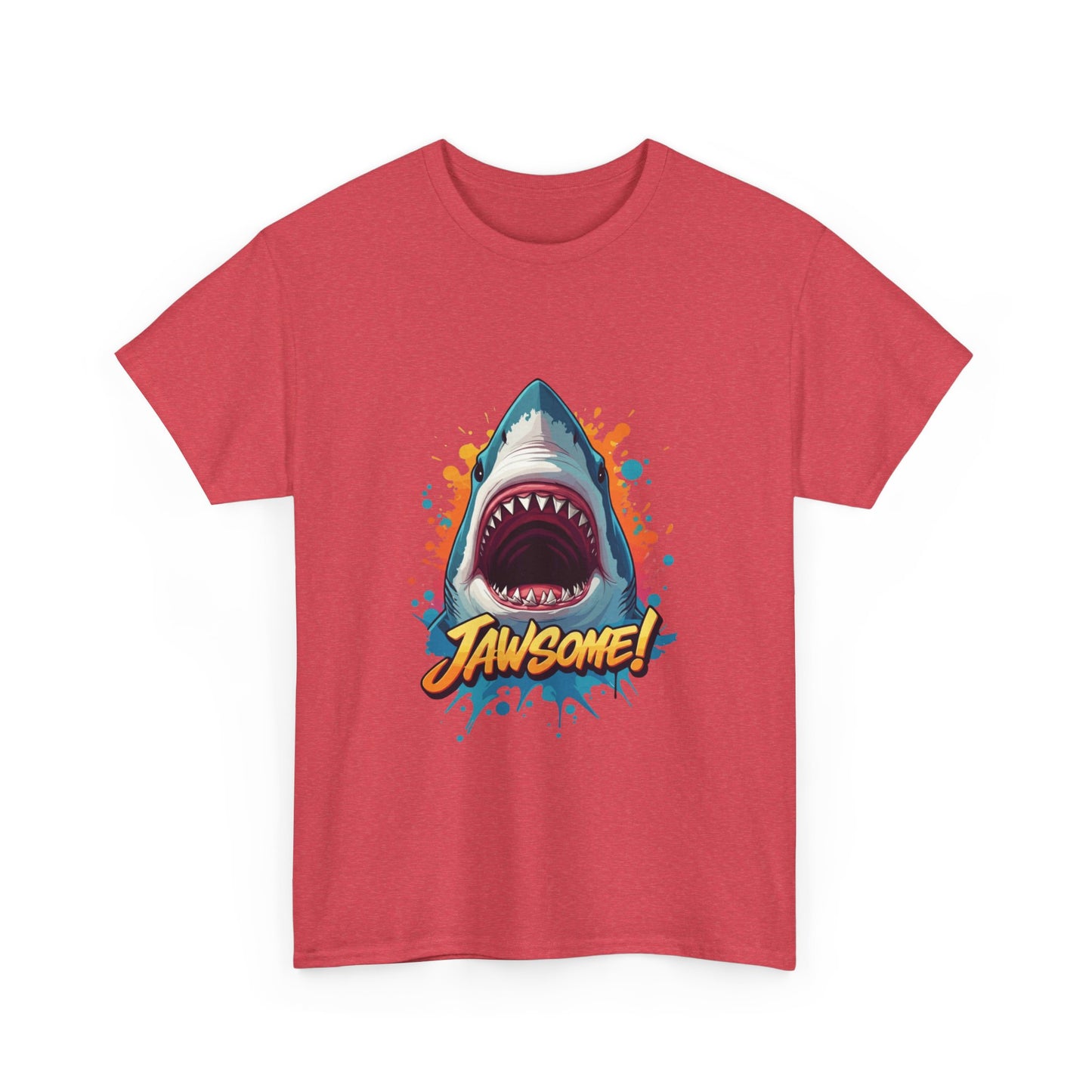 Jawsome Shark Graphic Tee | Fun Ocean Shark T-Shirt, Summer Beach Shirt, Shark Lover Gift, Trending Shark Week Apparel, Cute Marine Life Tee