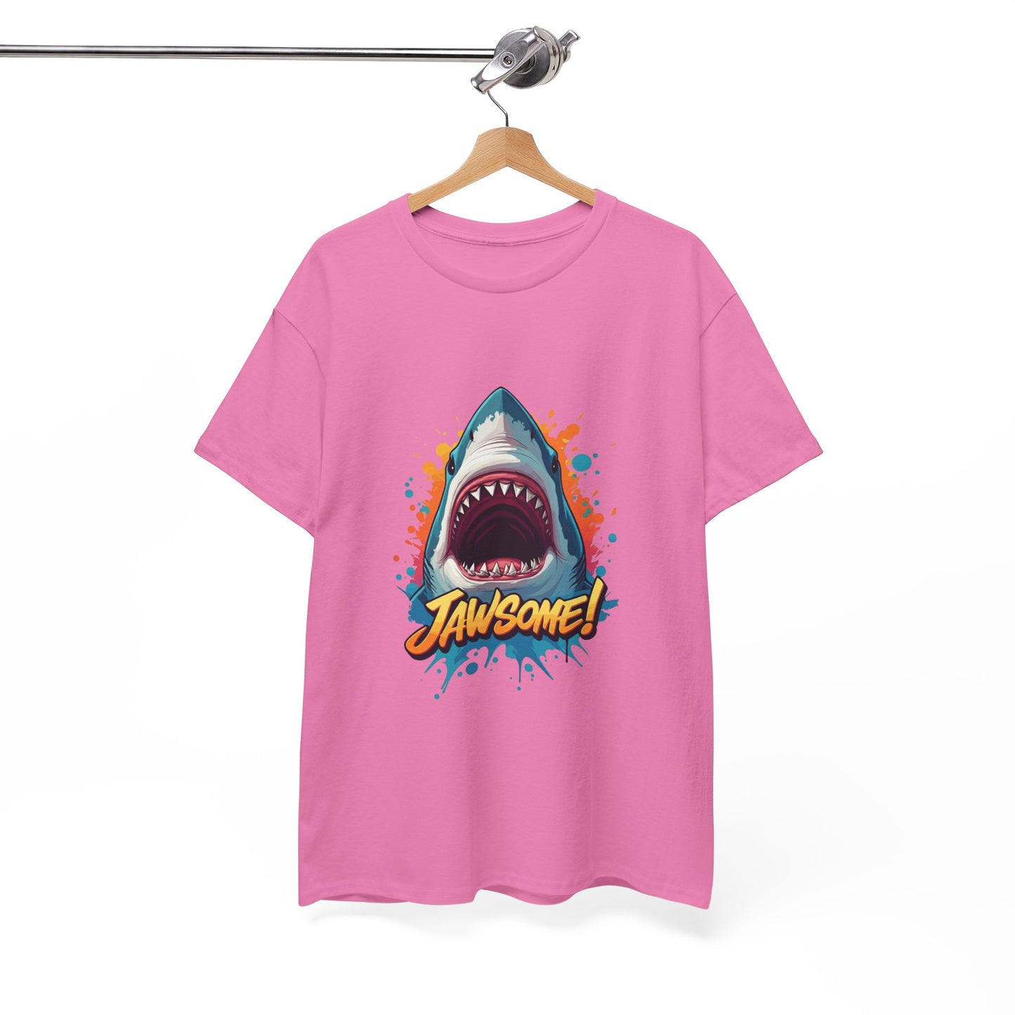 Jawsome Shark Graphic Tee | Fun Ocean Shark T-Shirt, Summer Beach Shirt, Shark Lover Gift, Trending Shark Week Apparel, Cute Marine Life Tee