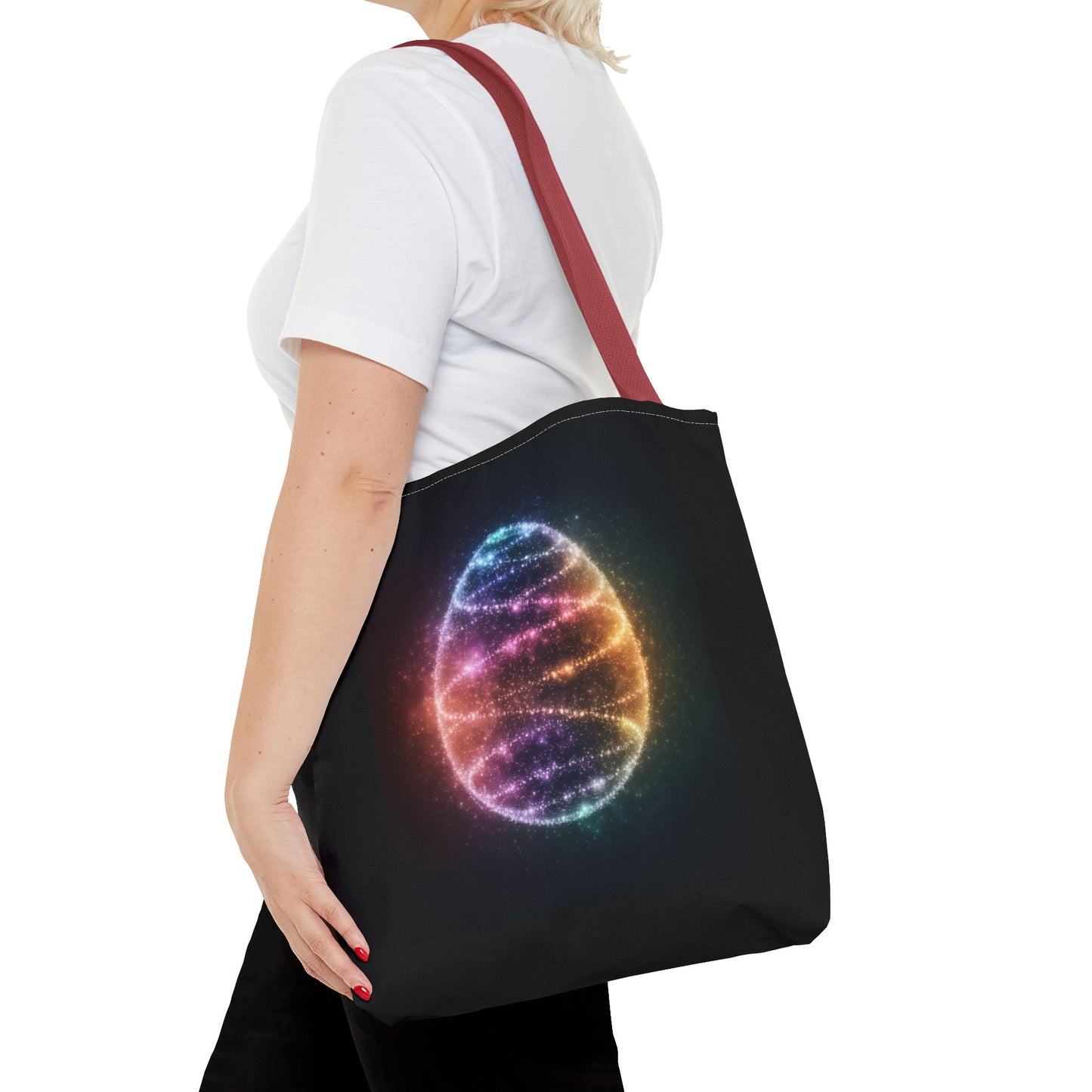 Bioluminescent Easter Egg Tote Bag
