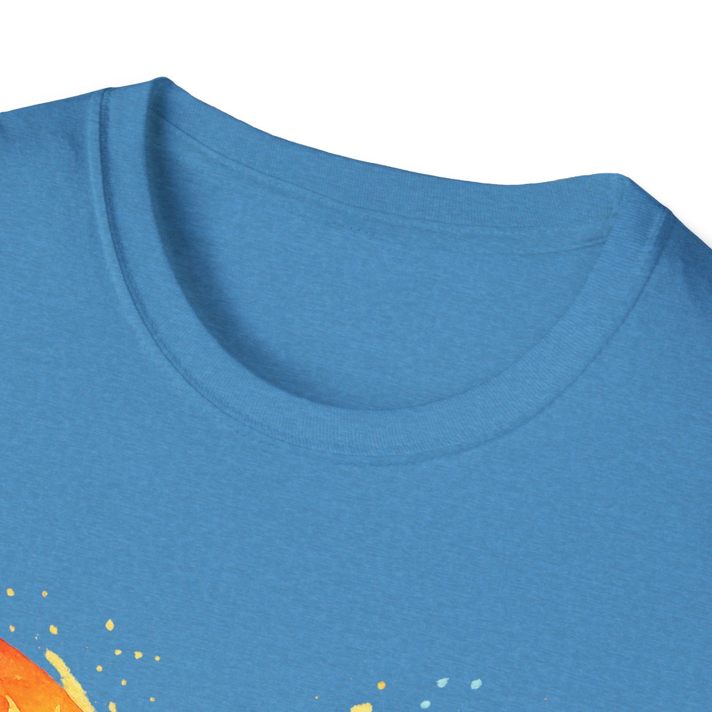 Butterfly Sunset Beach Tee - Ocean & Palm Watercolor Butterfly T-Shirt, Coastal Boho Graphic, Nature Lover Gift, Unisex Casual Tee