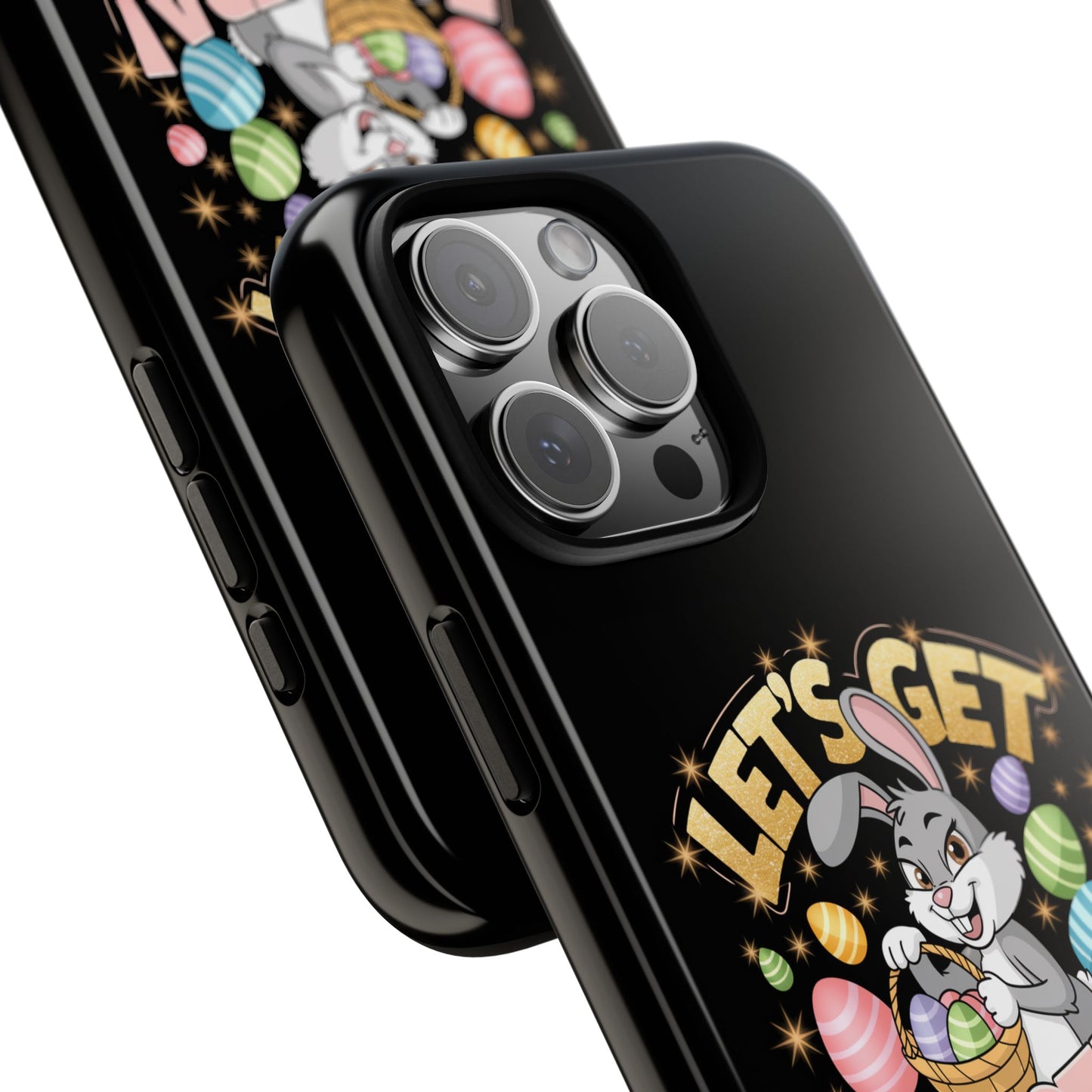 iPhone Case Easter Bunny 'Let's Get Eggstra Phone Case Easter iPhone Case
