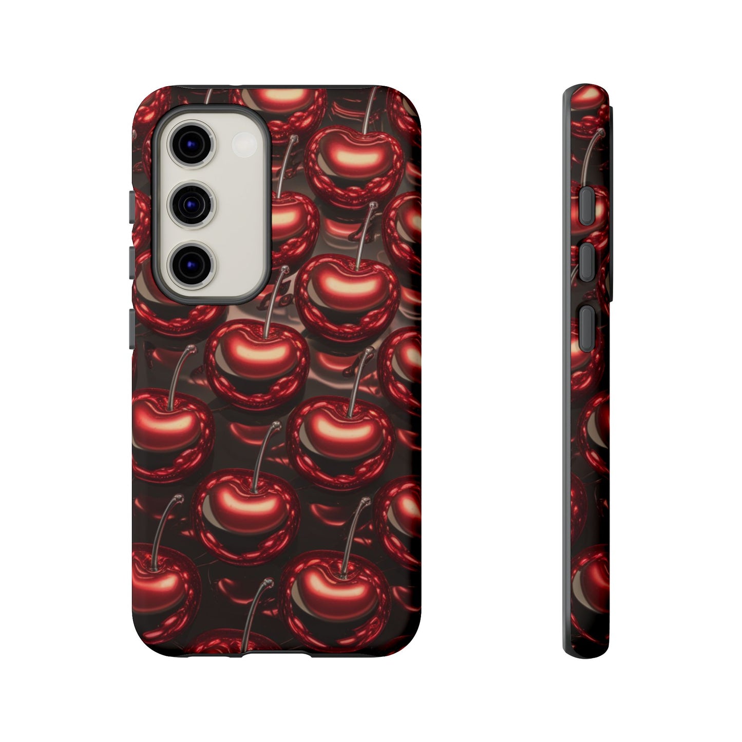 Phone Case - Shiny Cherries Design for Samsung Galaxy