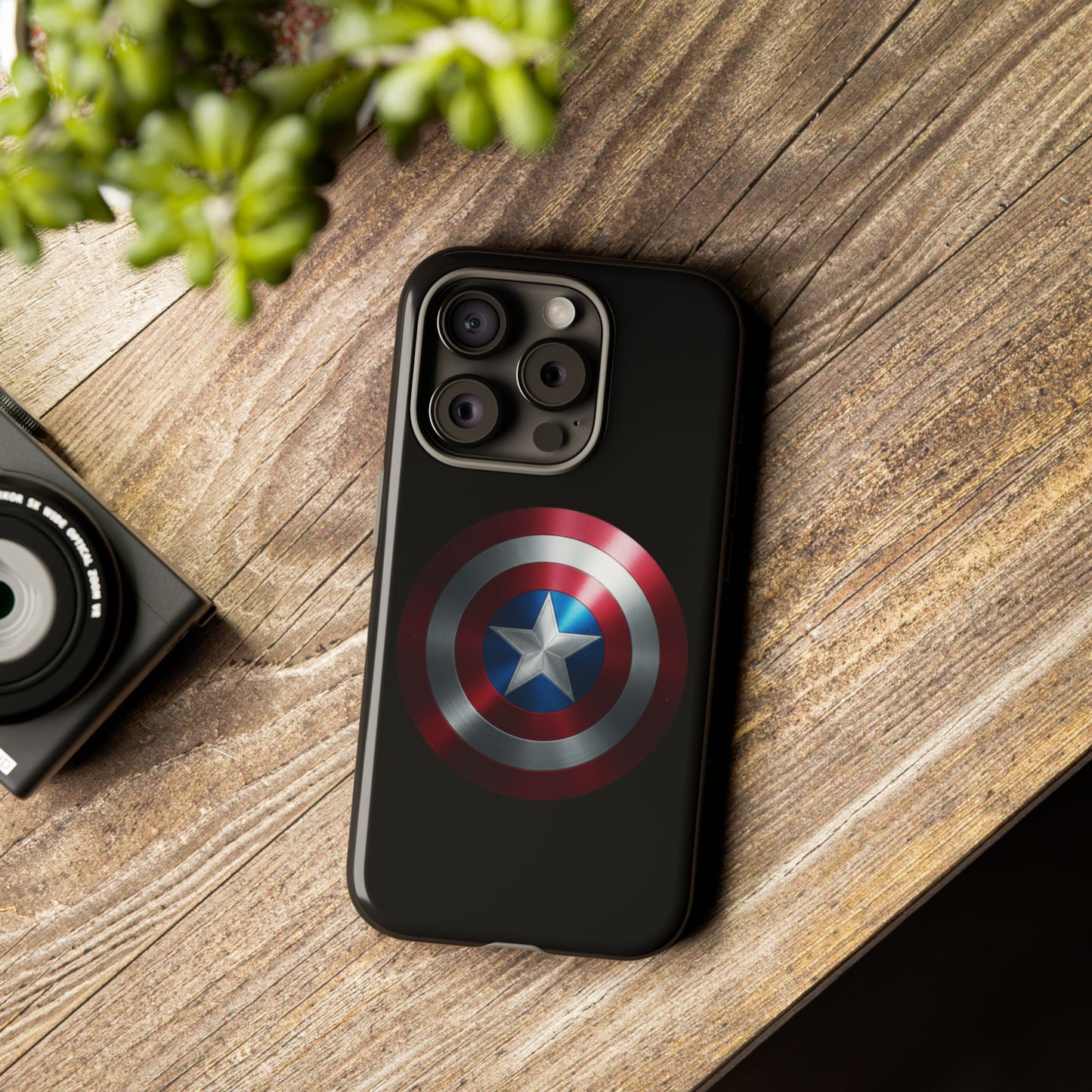 iPhone Case - Captain America Shield Design