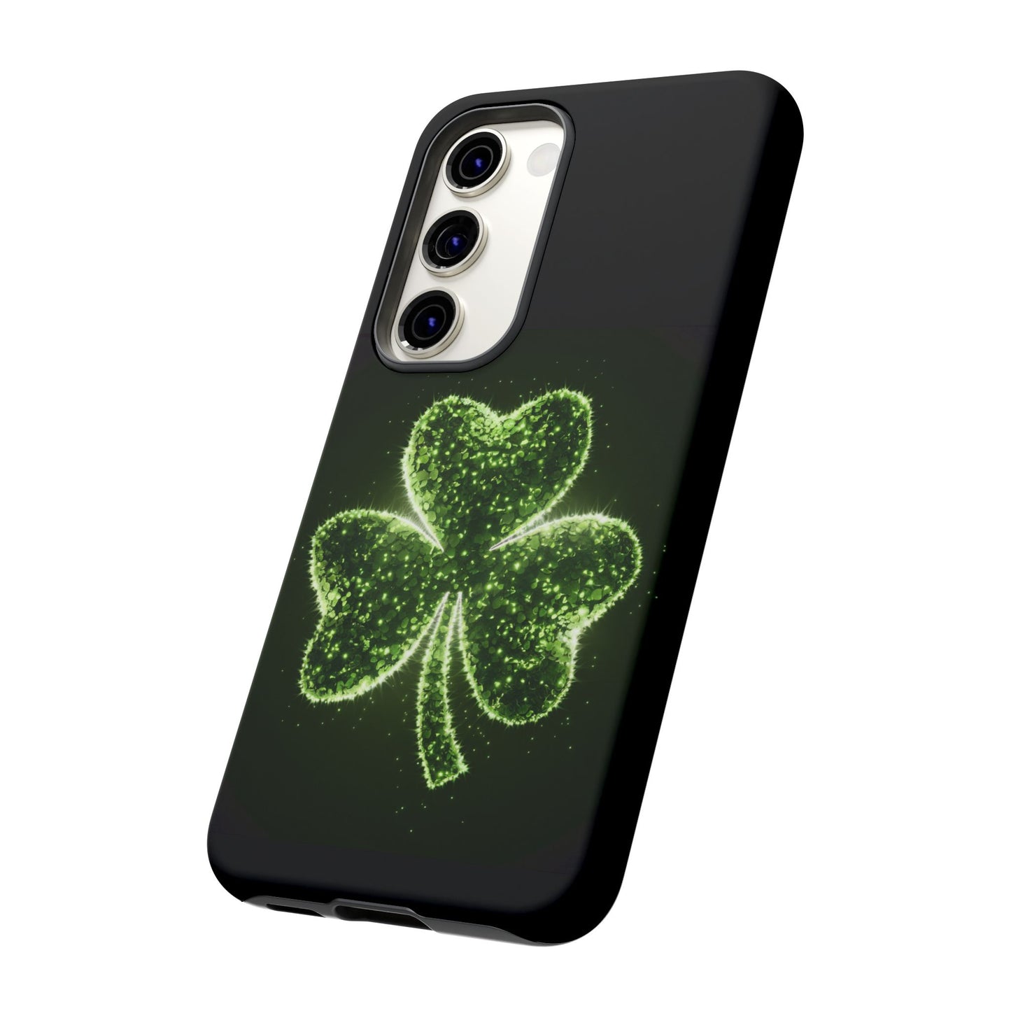Phone Case - Shiny Shamrock Design for Samsung Galaxy