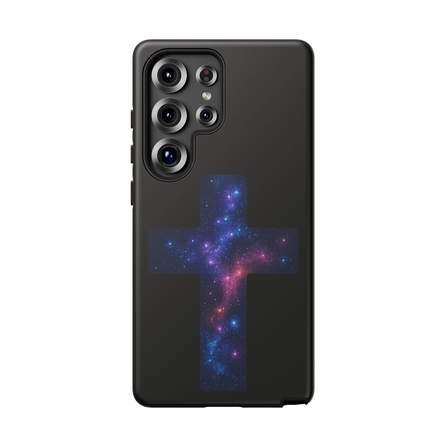 Samsung Phone Case - Galactic Cross Case Christian Phone Case Spiritual Samsung Case Religious Accessory Gift for Believers