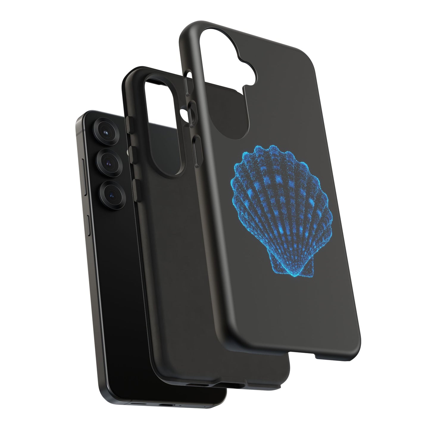 Samsung Phone Case Bioluminescent Shell Design Nautical Phone Case Beach Accessory