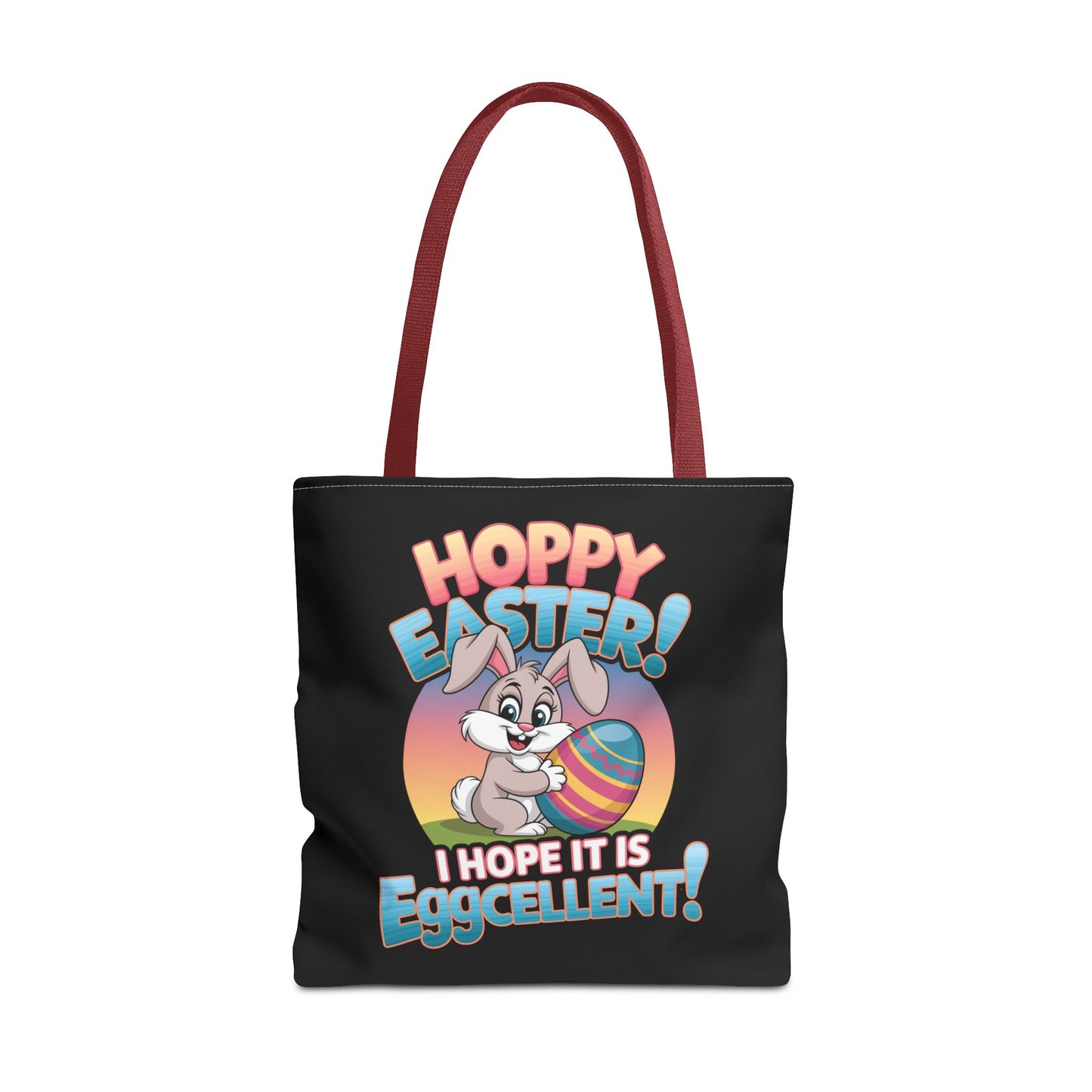 Happy Easter Tote Bag Eggcellent Bunny Design Easter Bag Easter Gift Easter Tote Accessory