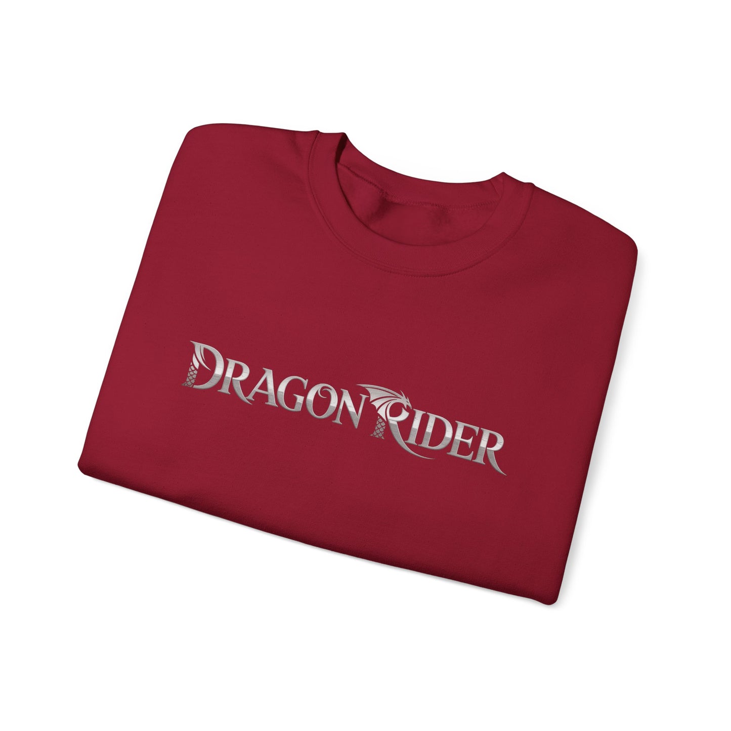 Dragon Rider Sweatshirt | Unisex Fantasy Gamer Crewneck | Nerdy Cozy Mythical Gift | Medieval Dragon Pullover | Geek Cosplay Style