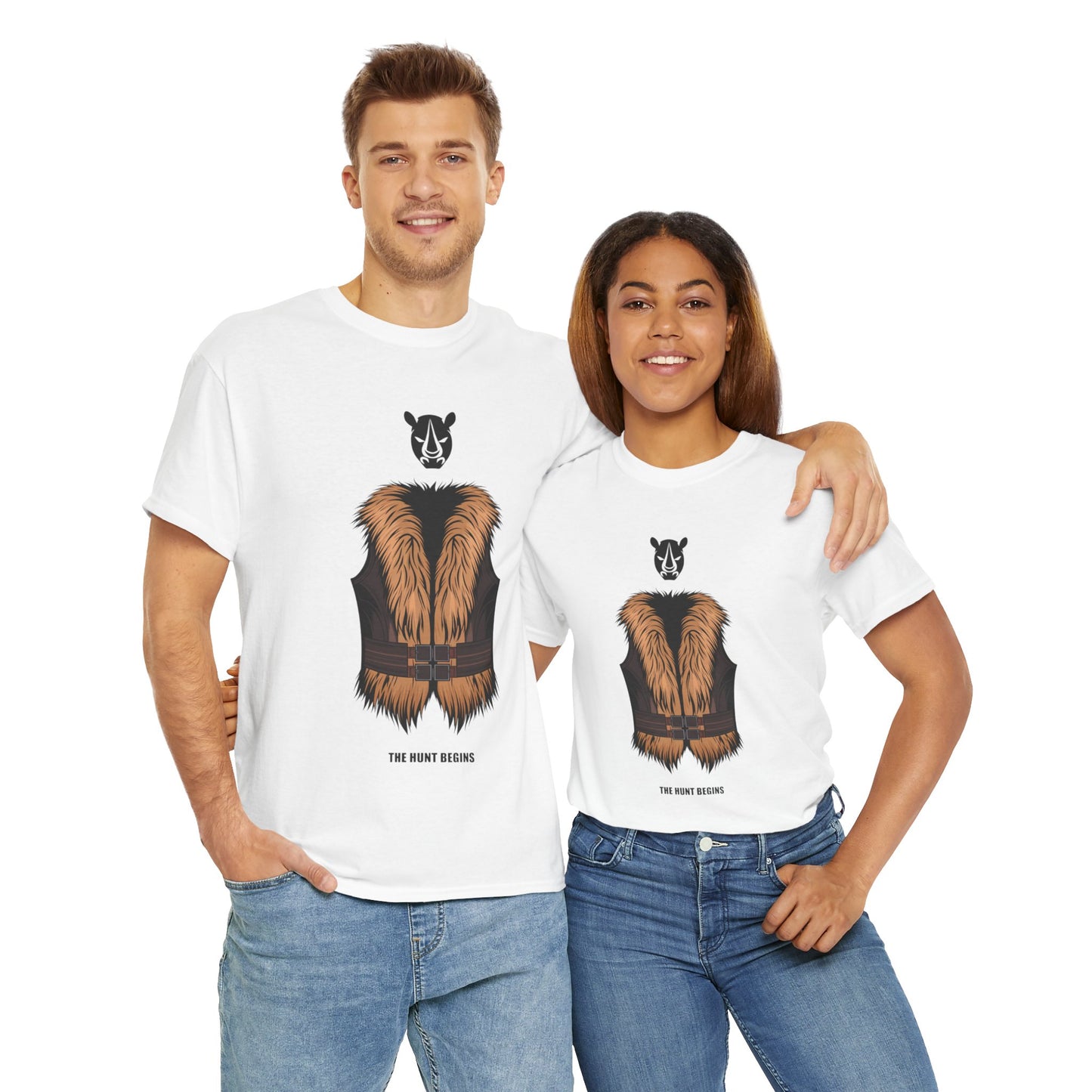 Comic Vest Unisex Tee - The Hunt Begins Shirt