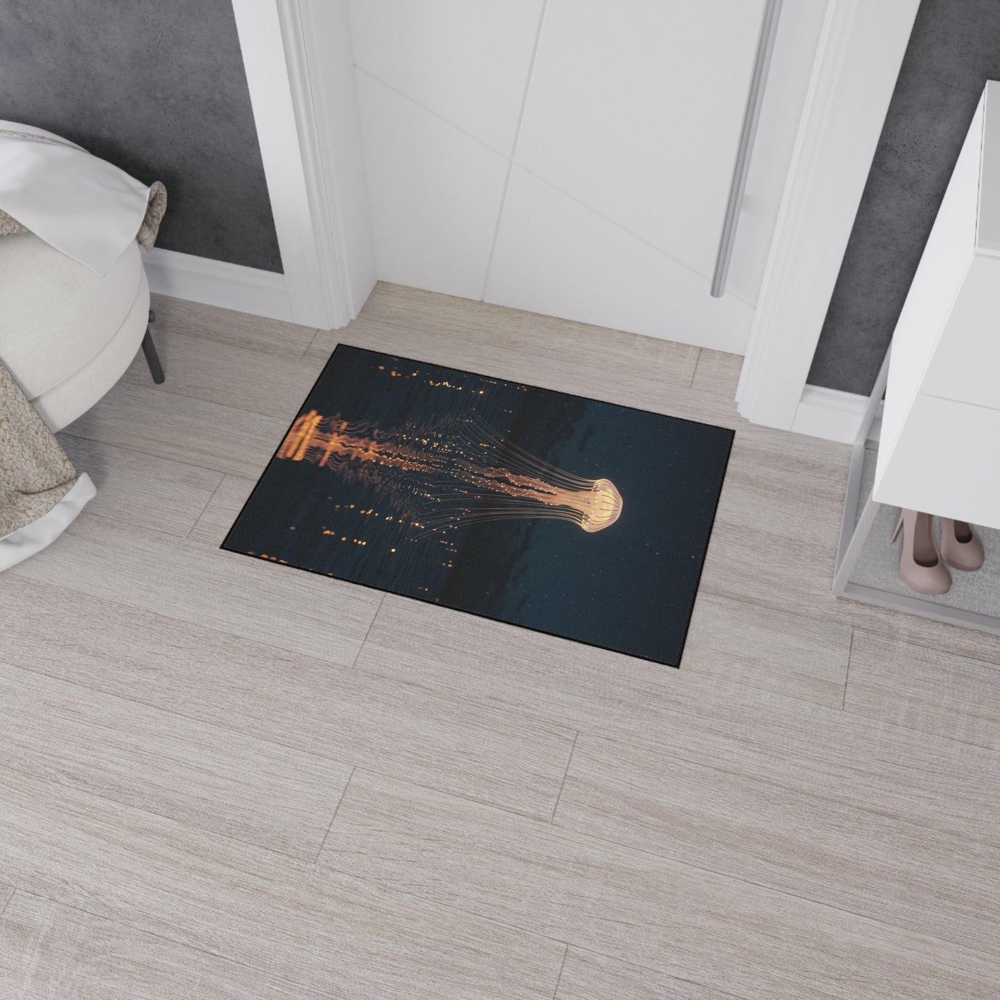 Floor Mat - Jellyfish Lake Design