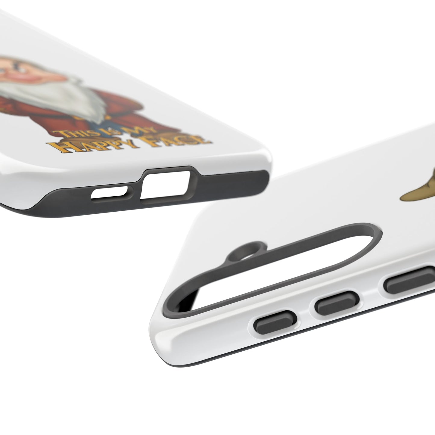 Samsung Phone Case - Grumpy Dwarf 'This is My Happy Face'