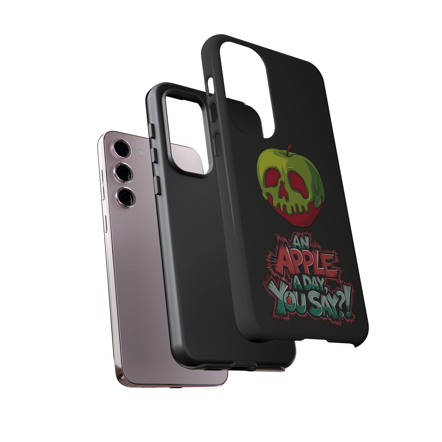 Samsung Galaxy Tough Case - Poison Apple 'An Apple a Day You Say'