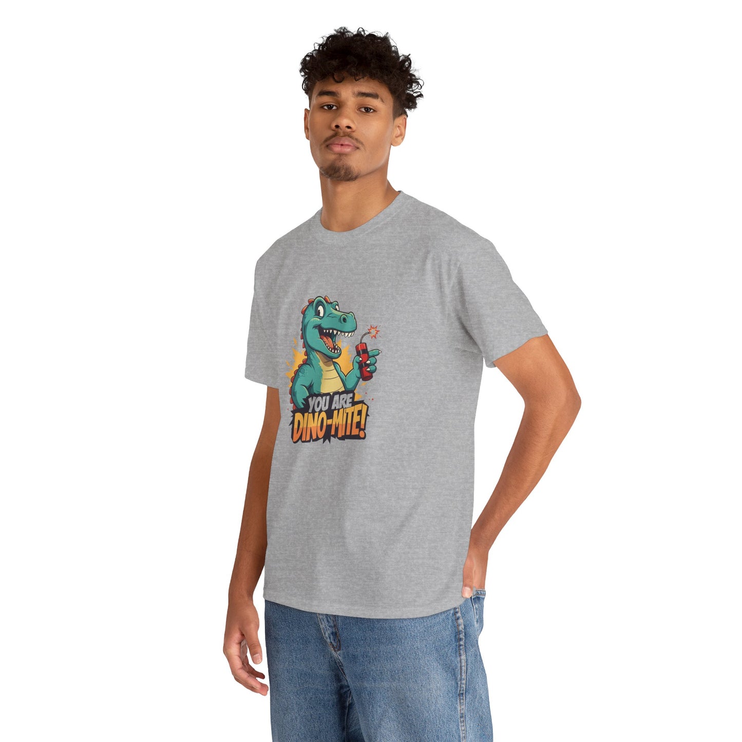 You Are Dino-Mite T-Shirt – Funny Dinosaur Graphic Tee | Cute T-Rex Shirt for Kids & Adults | Unisex Dino Lover Gift | Explosion Design