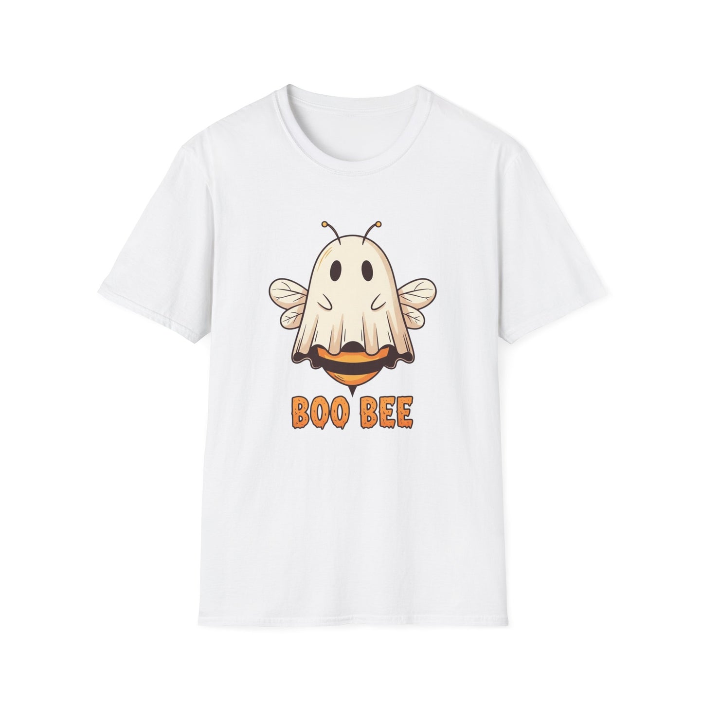 Funny Boo Bee Halloween Shirt – Cute Ghost Bee Costume Tee, Spooky Season Pun Shirt, Bee Lover Gift, Fall T-Shirt, Unisex Sizes