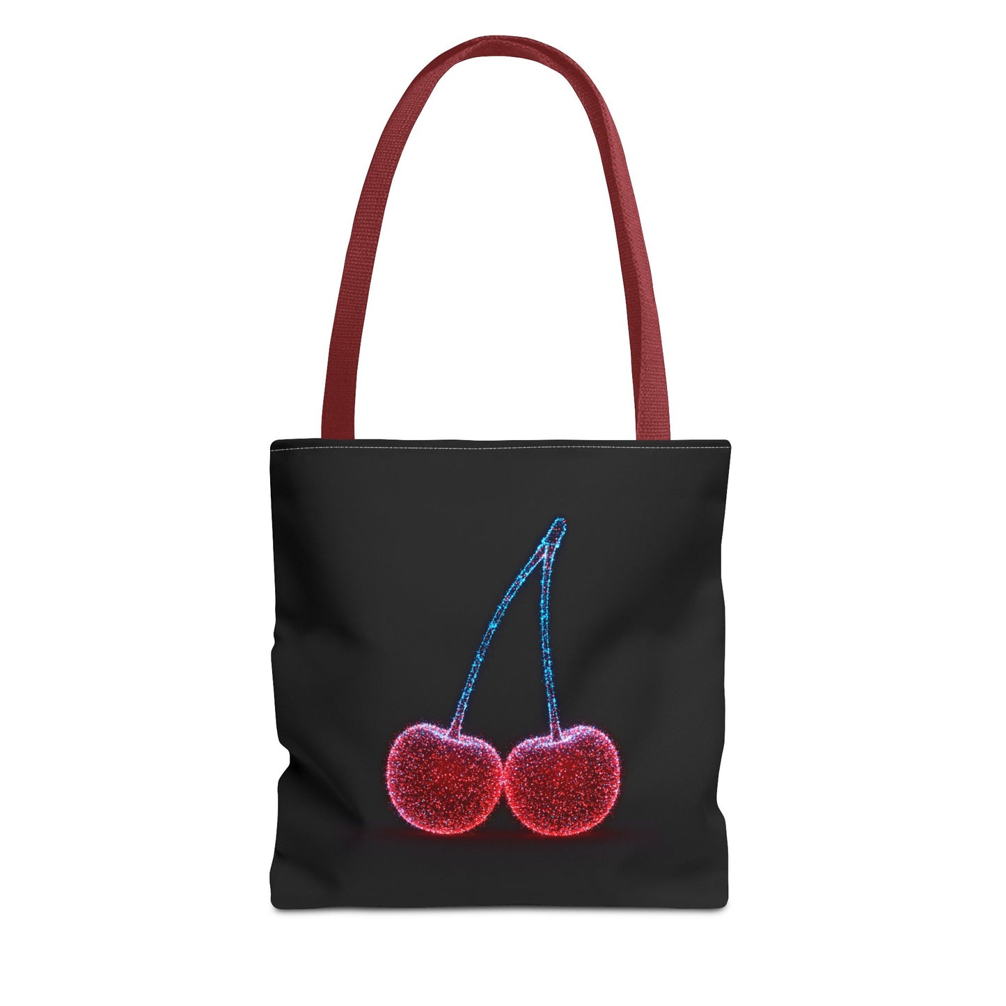 Sparkling Cherry Tote Bag Reusable Bag Shopping Bag Cherry Bag Reusable Tote