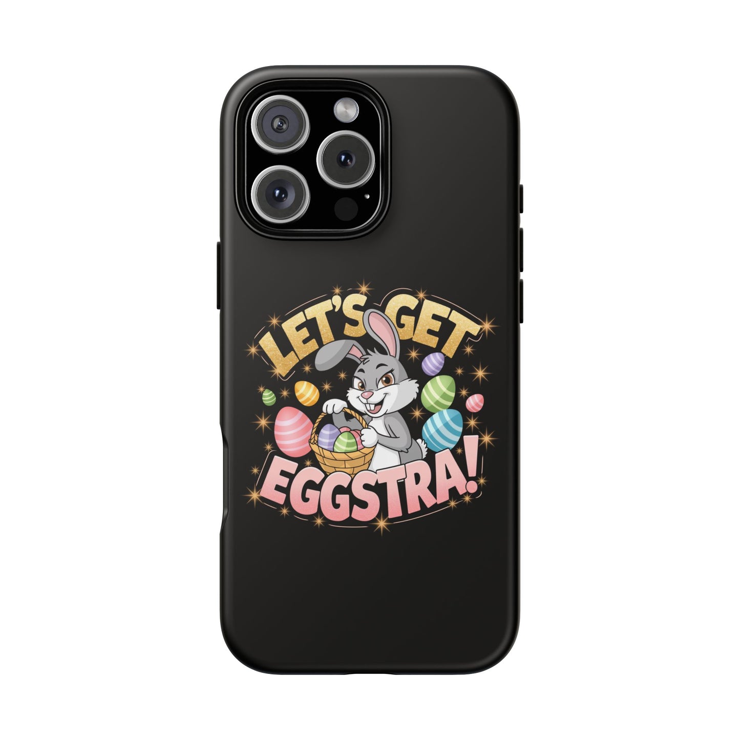 iPhone Case Easter Bunny 'Let's Get Eggstra Phone Case Easter iPhone Case