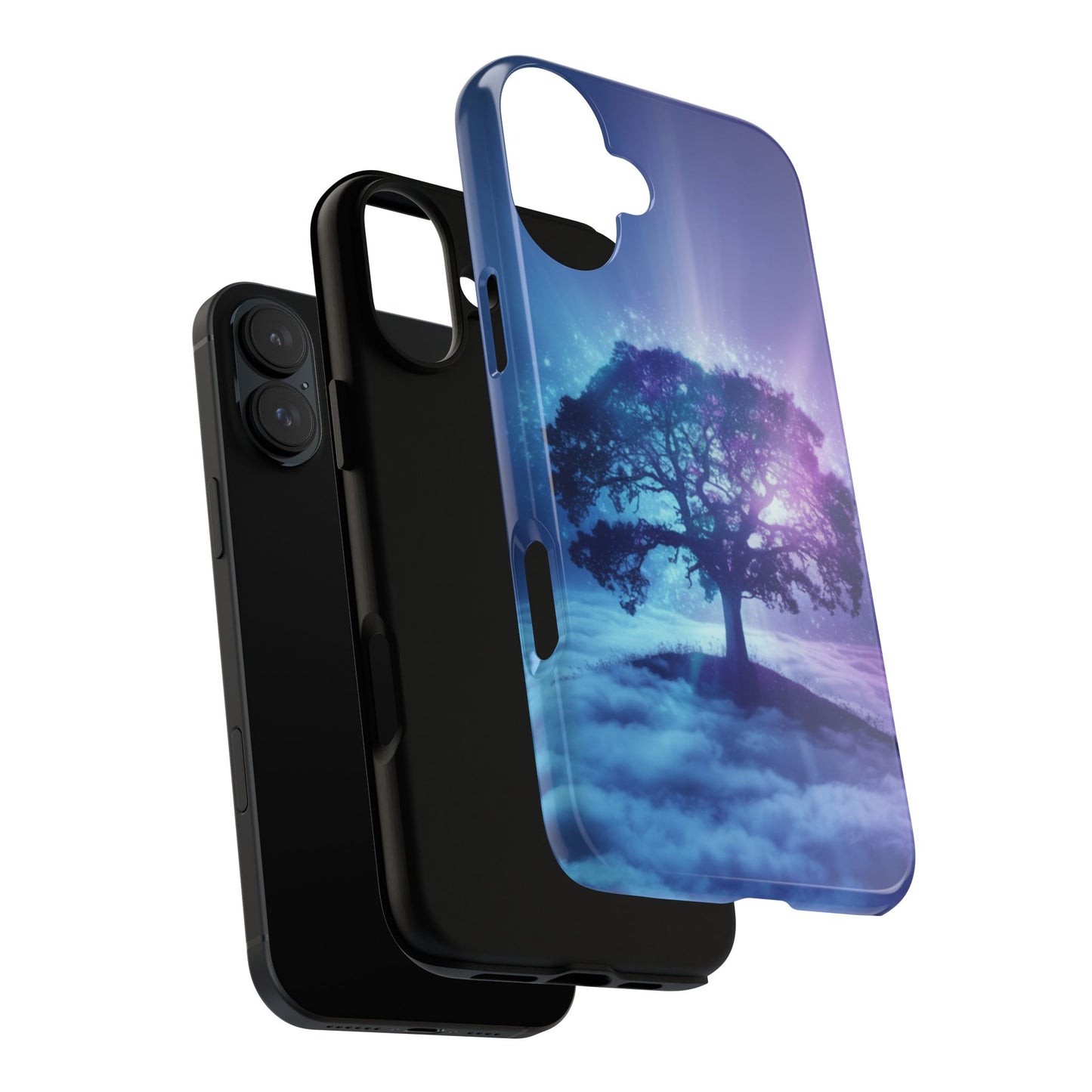 iPhone Case with Dreamy Tree Design