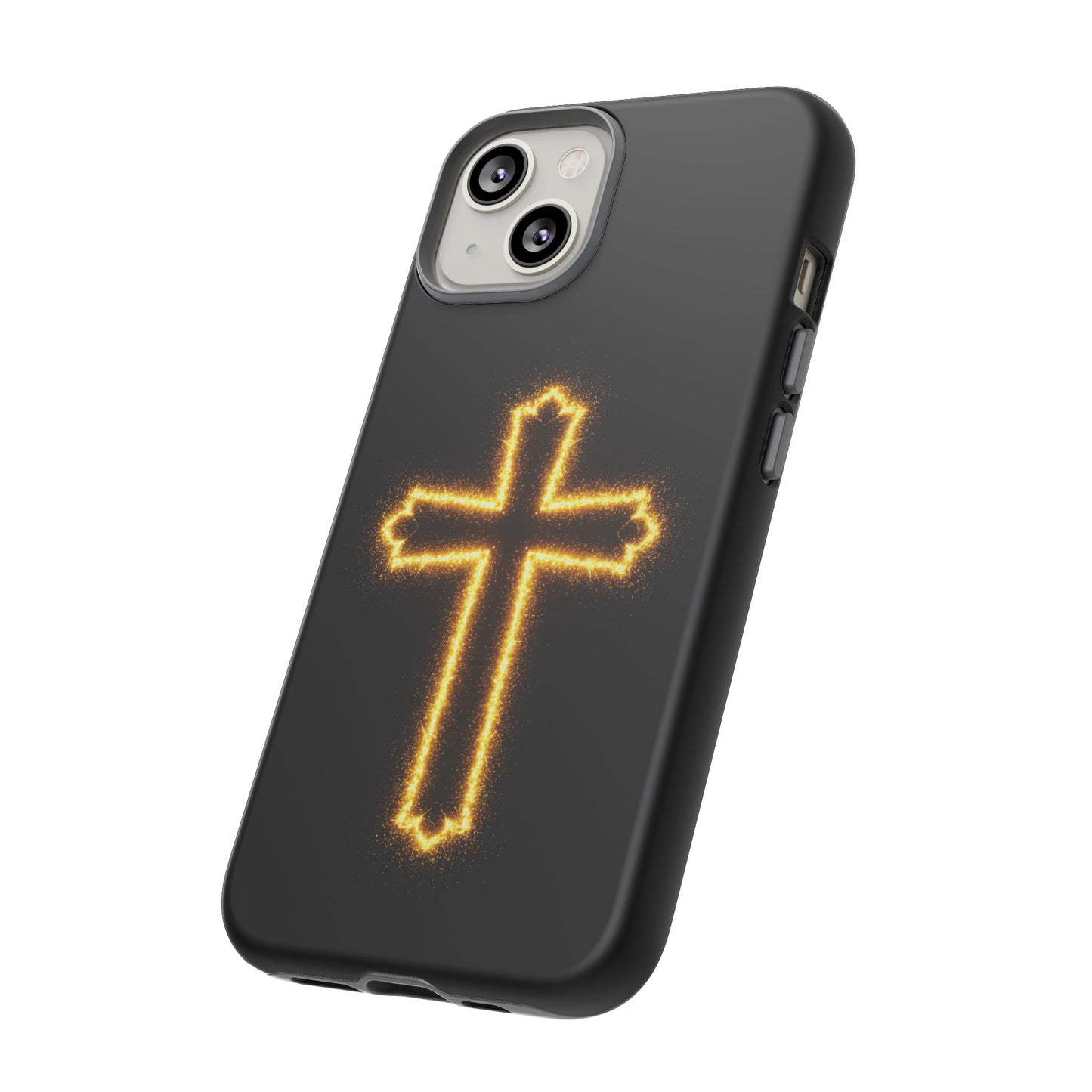 Glowing Cross Phone Case - Faith-Inspired Tough Cases