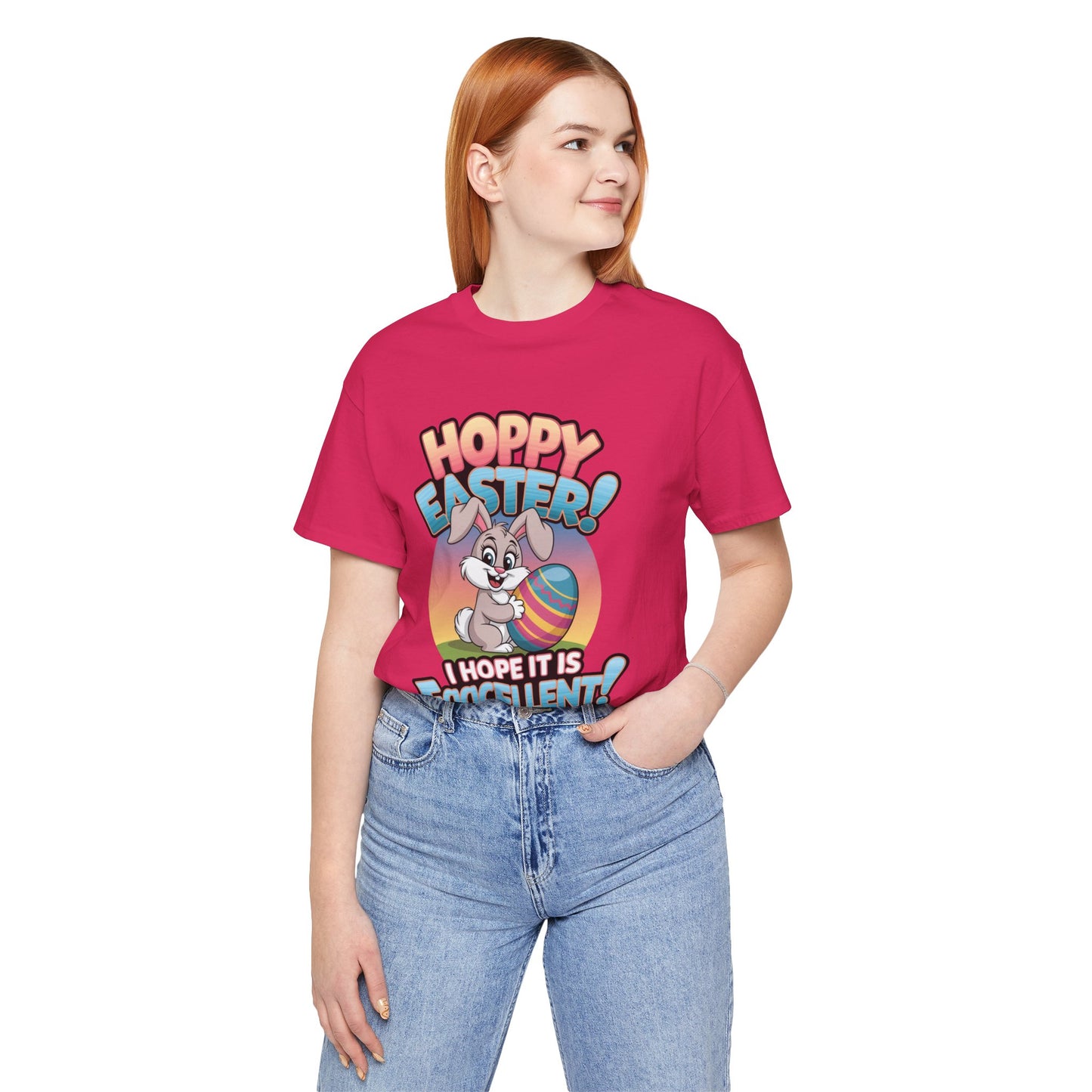 Happy Easter Unisex Tee Easter Shirt Easter Bunny T Shirt Easter Apparel Easter Bunny Outfit