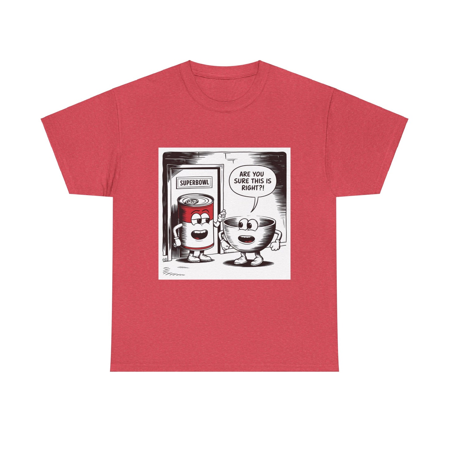 Comic Unisex Tee - Superbowl Design