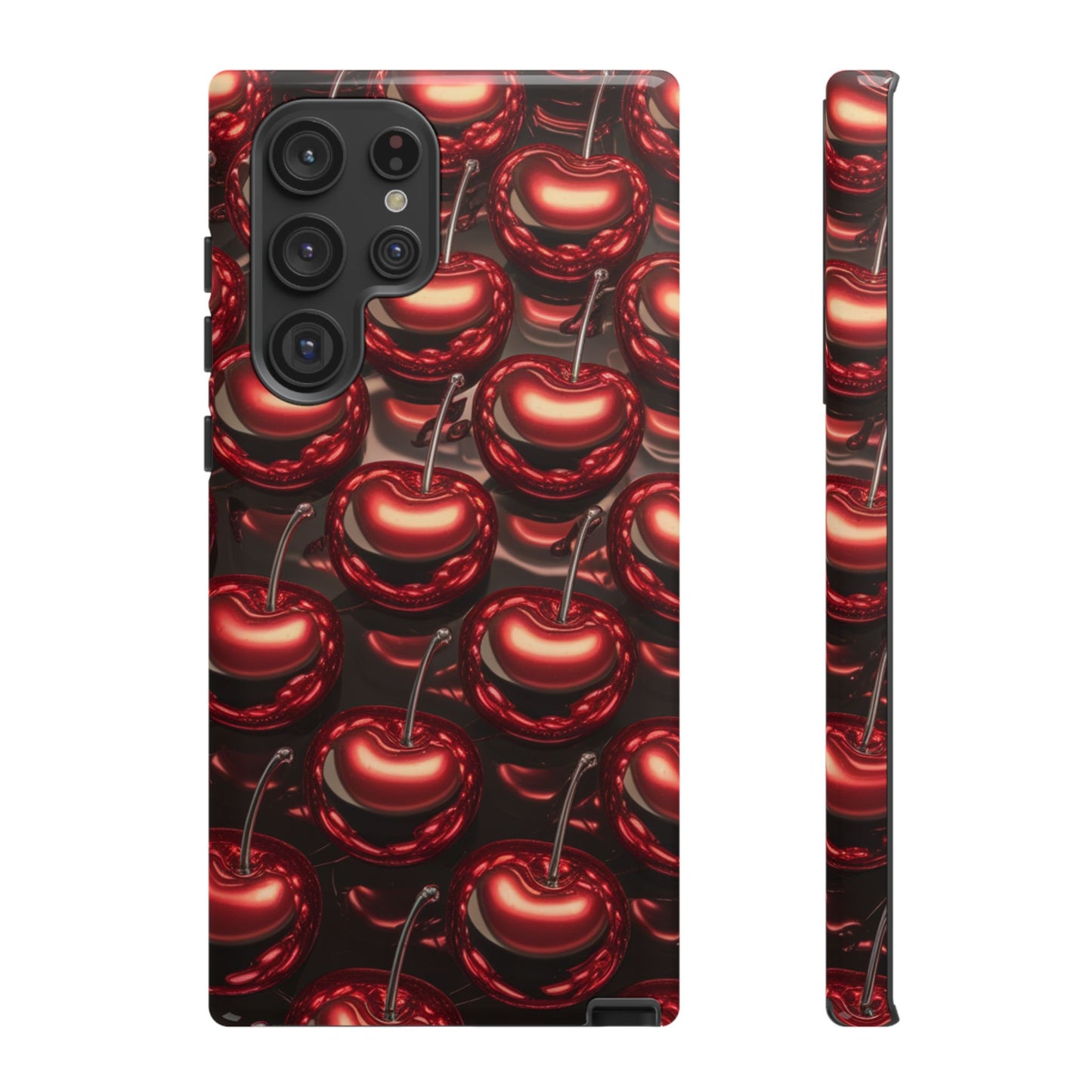 Phone Case - Shiny Cherries Design for Samsung Galaxy