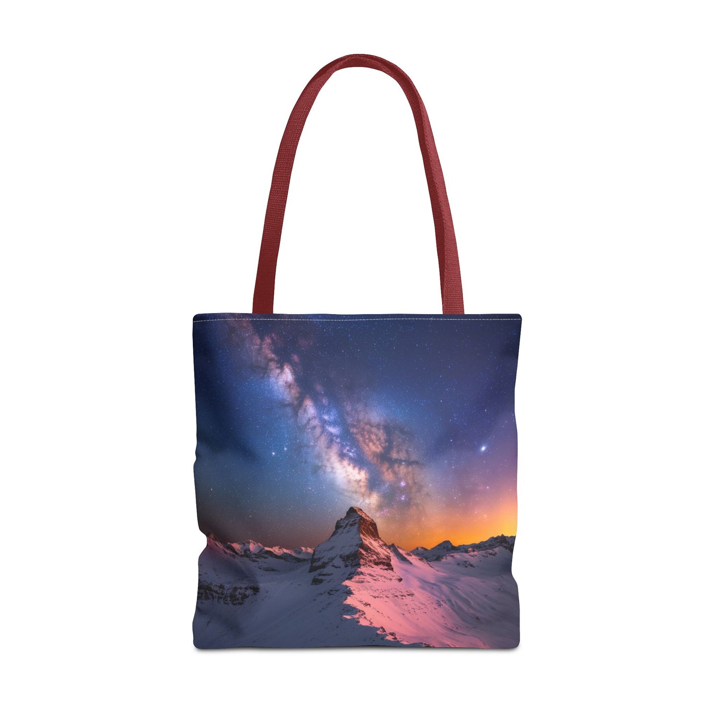 Stunning Mountain Galaxy Tote Bag - Nature Lover's Eco-Friendly Bag