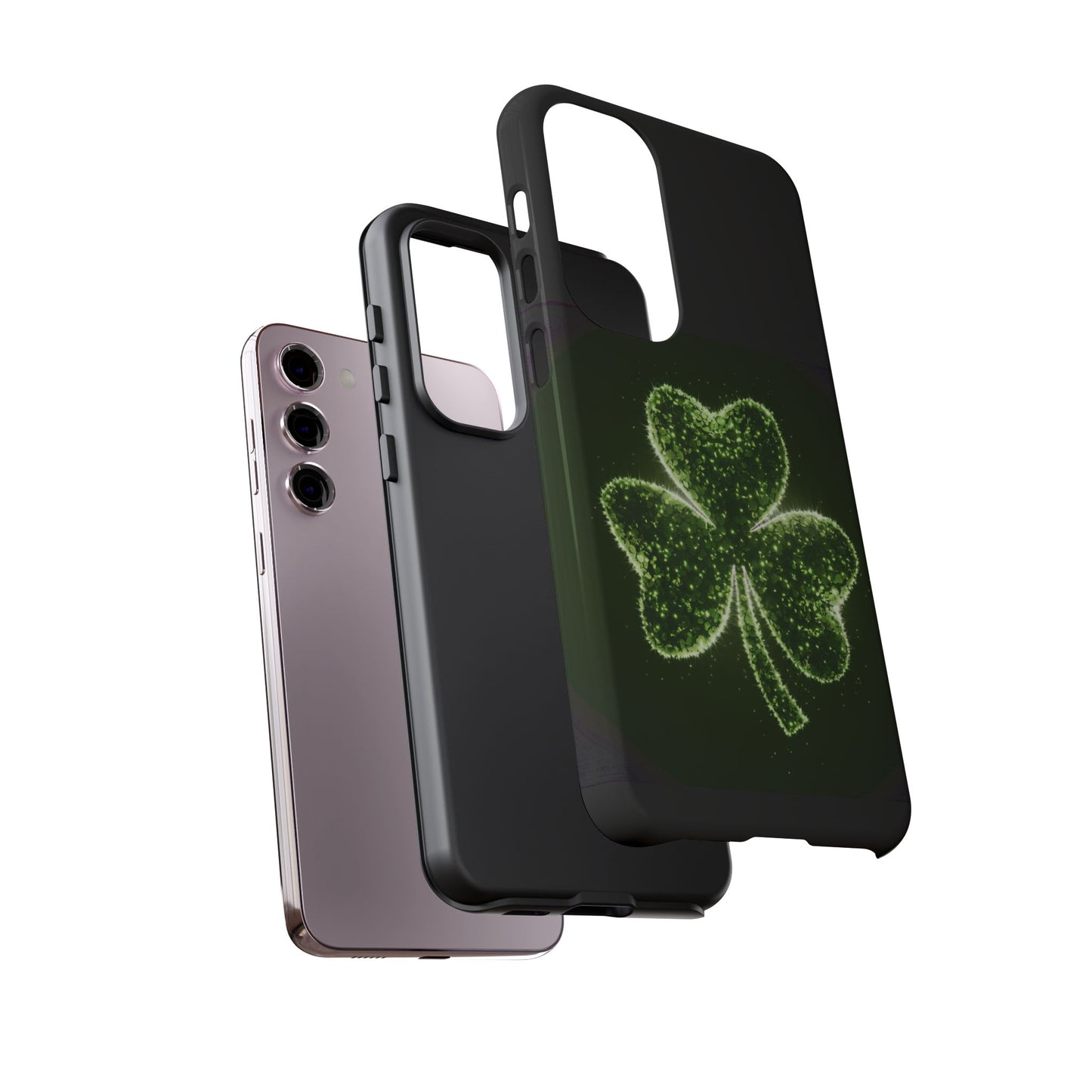Phone Case - Shiny Shamrock Design for Samsung Galaxy