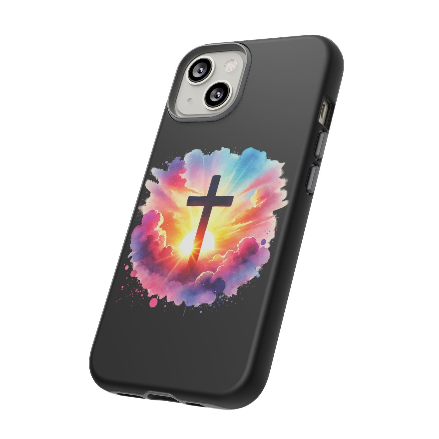 Inspirational Cross iPhone Case Christian Phone Case Easter iPhone Case Faith Based Case Easter iPhone Case