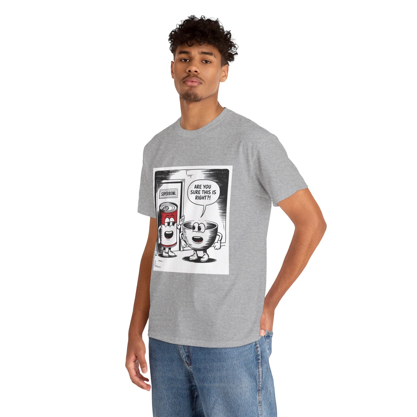 Comic Unisex Tee - Superbowl Design