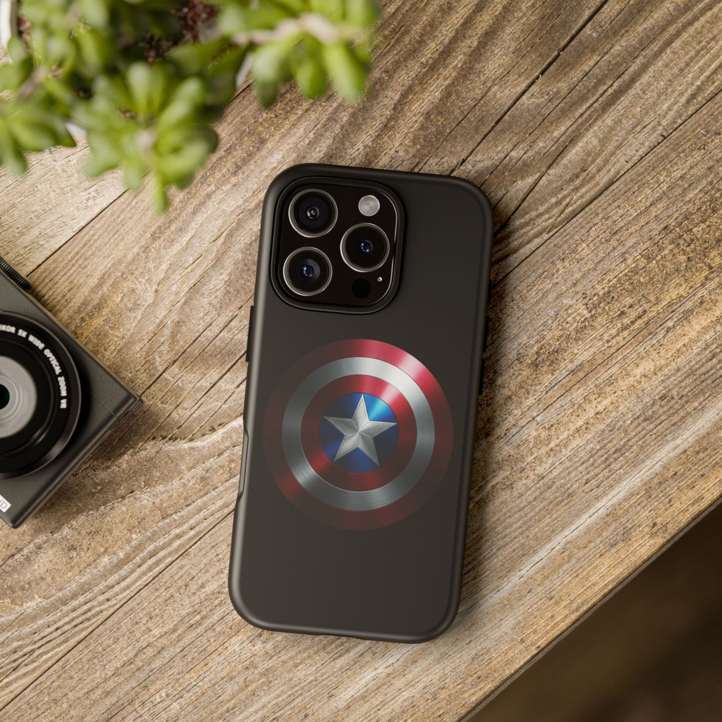 iPhone Case - Captain America Shield Design