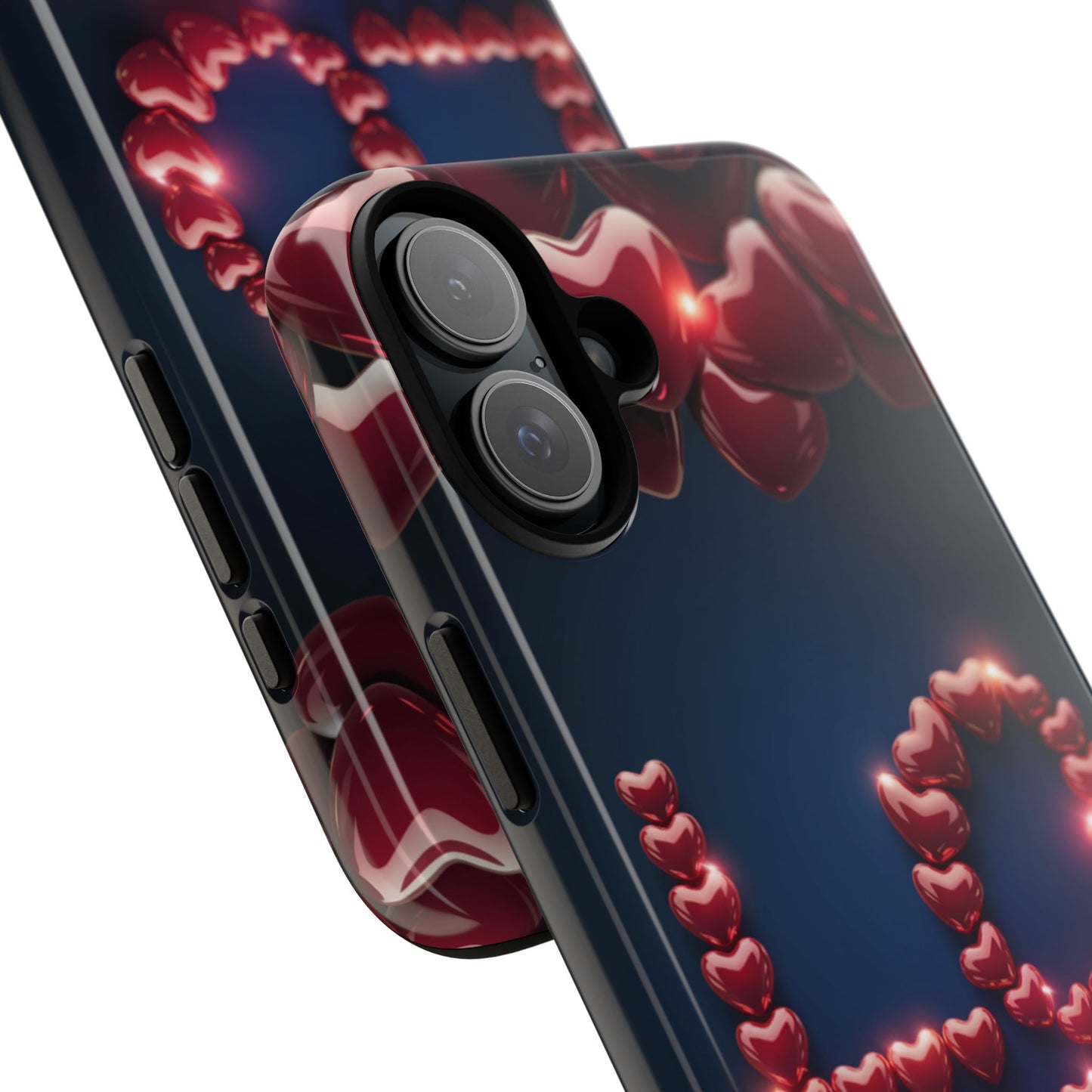 iPhone Case - Love Hearts Design