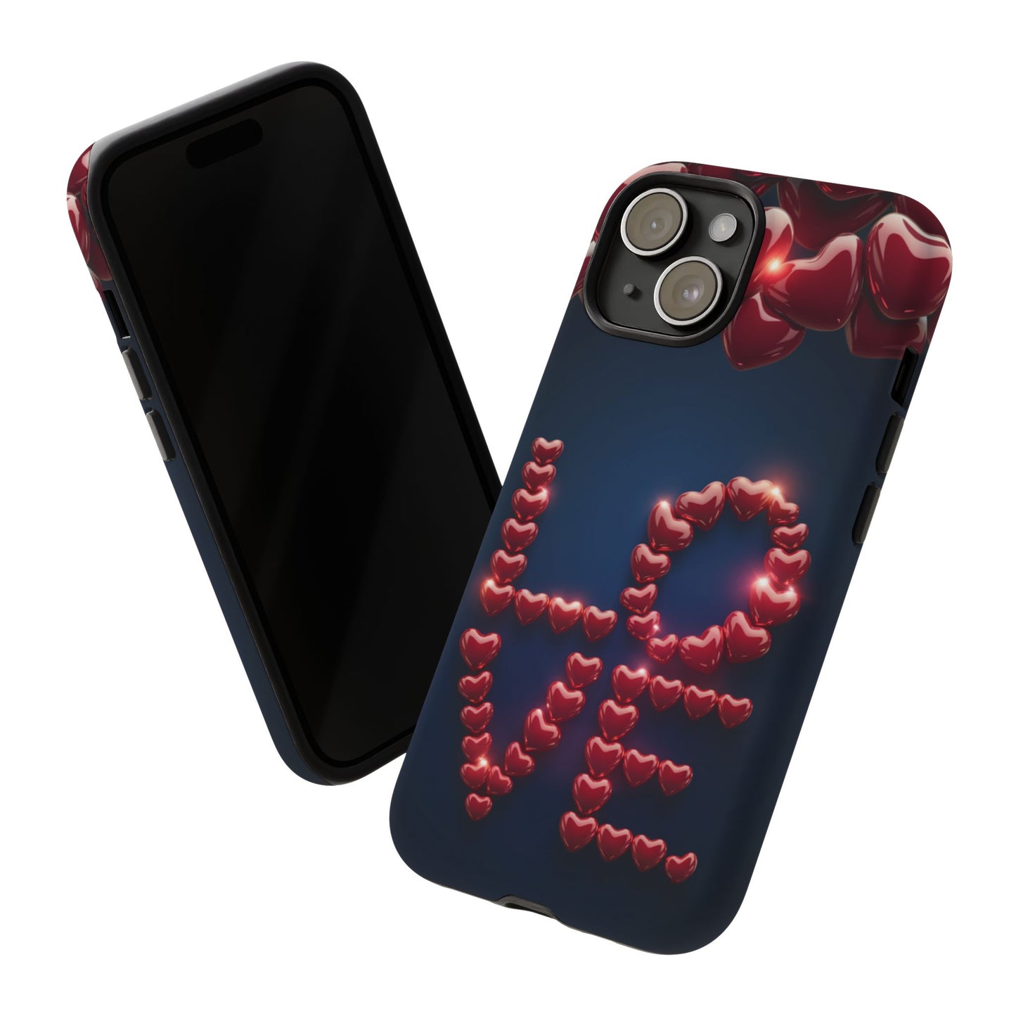iPhone Case - Love Hearts Design